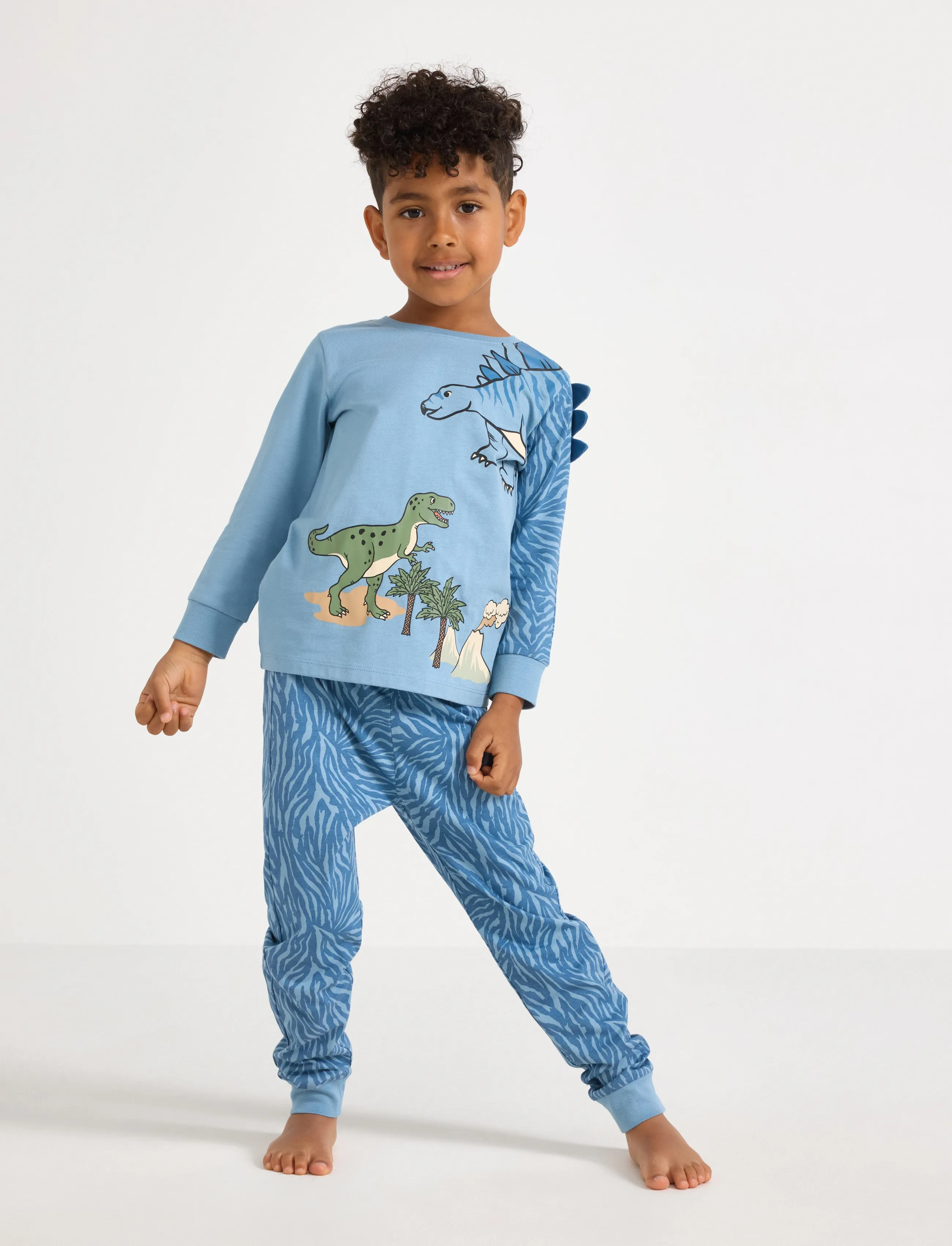 Lindex Pyjama Set, 92, Pyjamas, Blau - Sets, Kinder