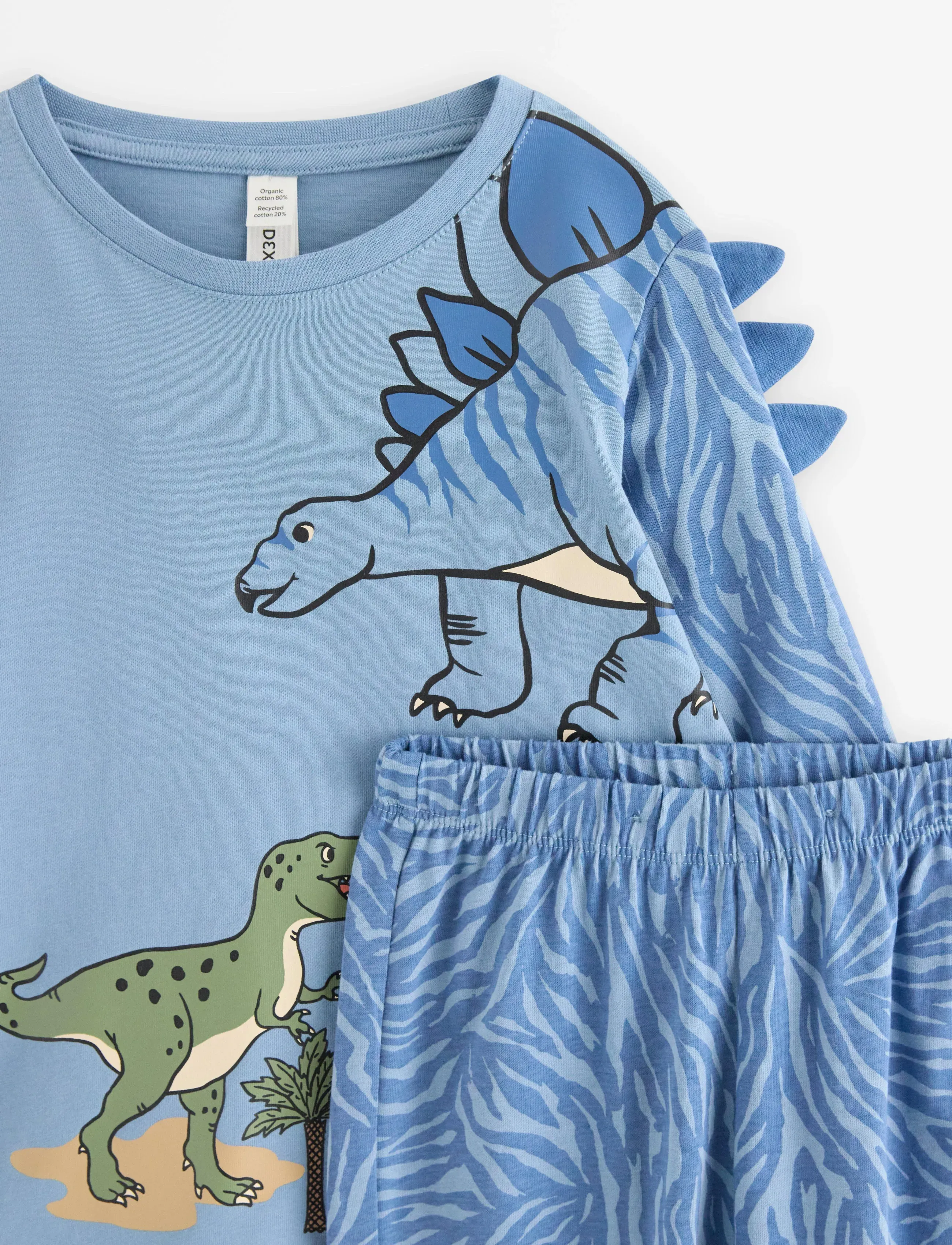 Lindex - Pyjama set - lt dusty blue - 5