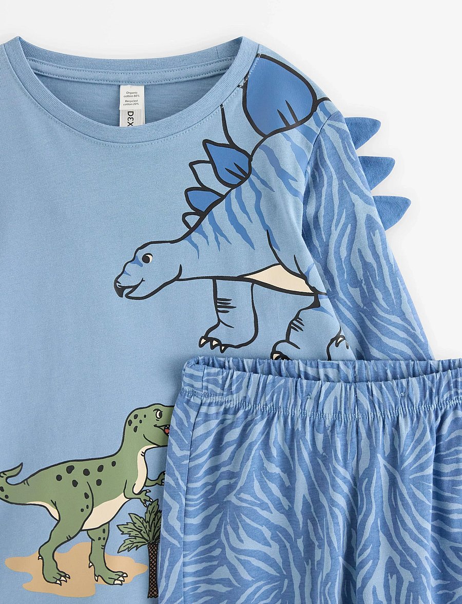 Lindex - Pyjama set - lt dusty blue - 5