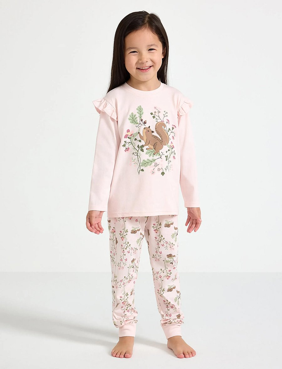 Lindex - Pyjama set - pyjamassæt - light pink - 0