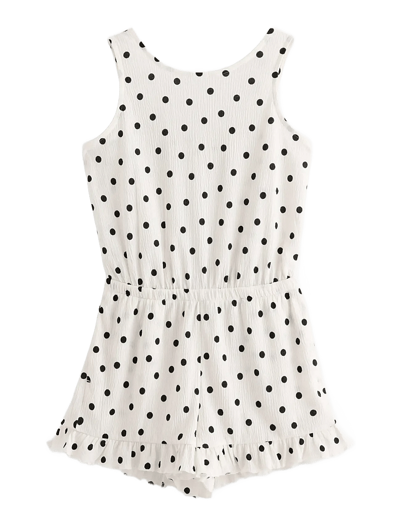 Lindex - Crinkled sleeveless jumpsuit - buksedragter - off white - 1