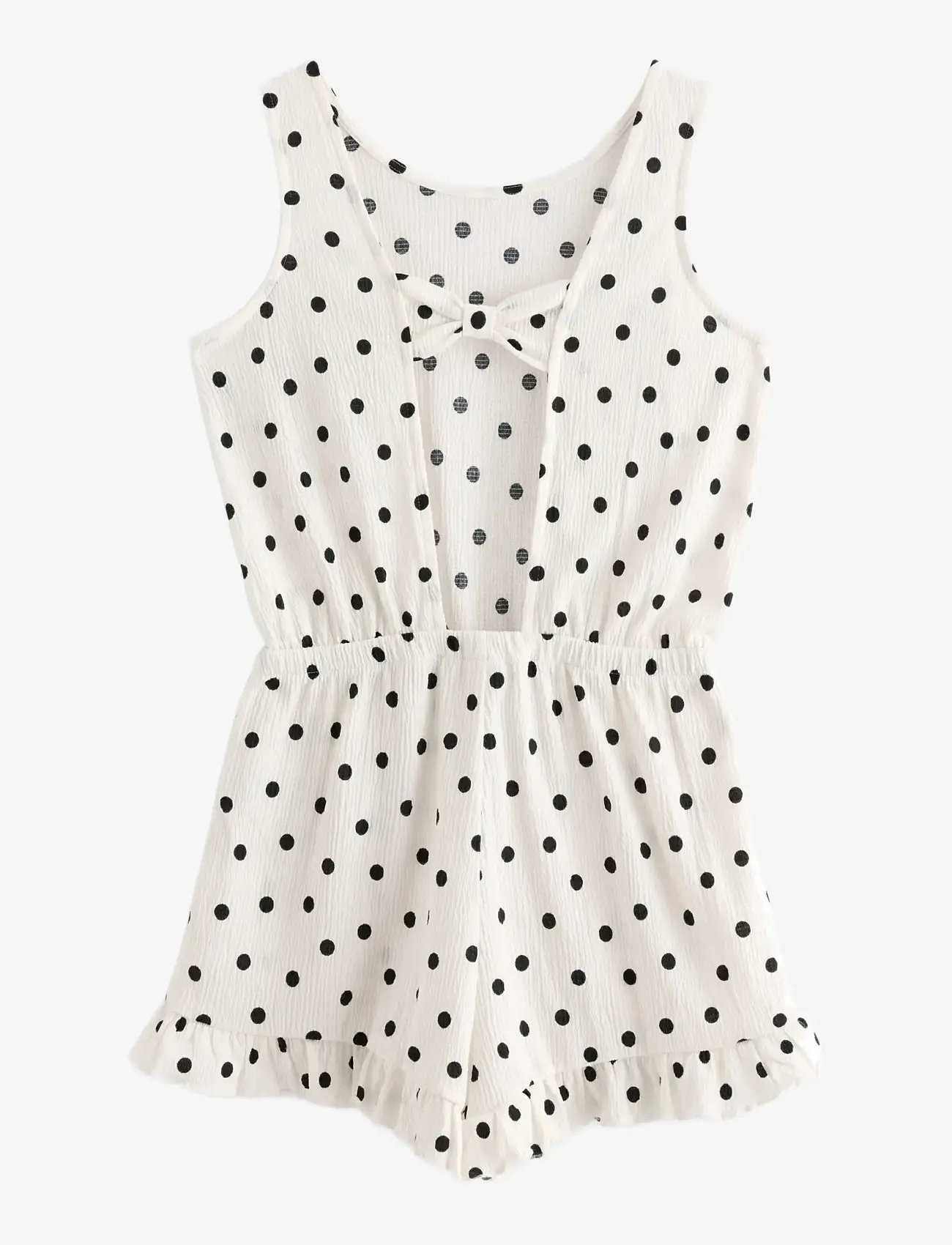 Lindex - Crinkled sleeveless jumpsuit - buksedragter - off white - 2