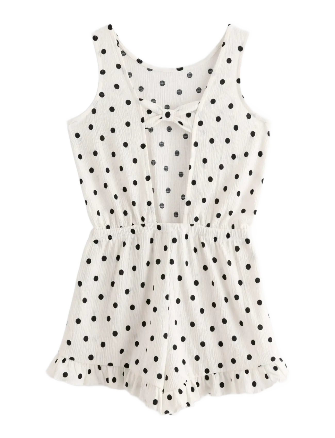 Lindex - Crinkled sleeveless jumpsuit - kombinezon - off white - 2