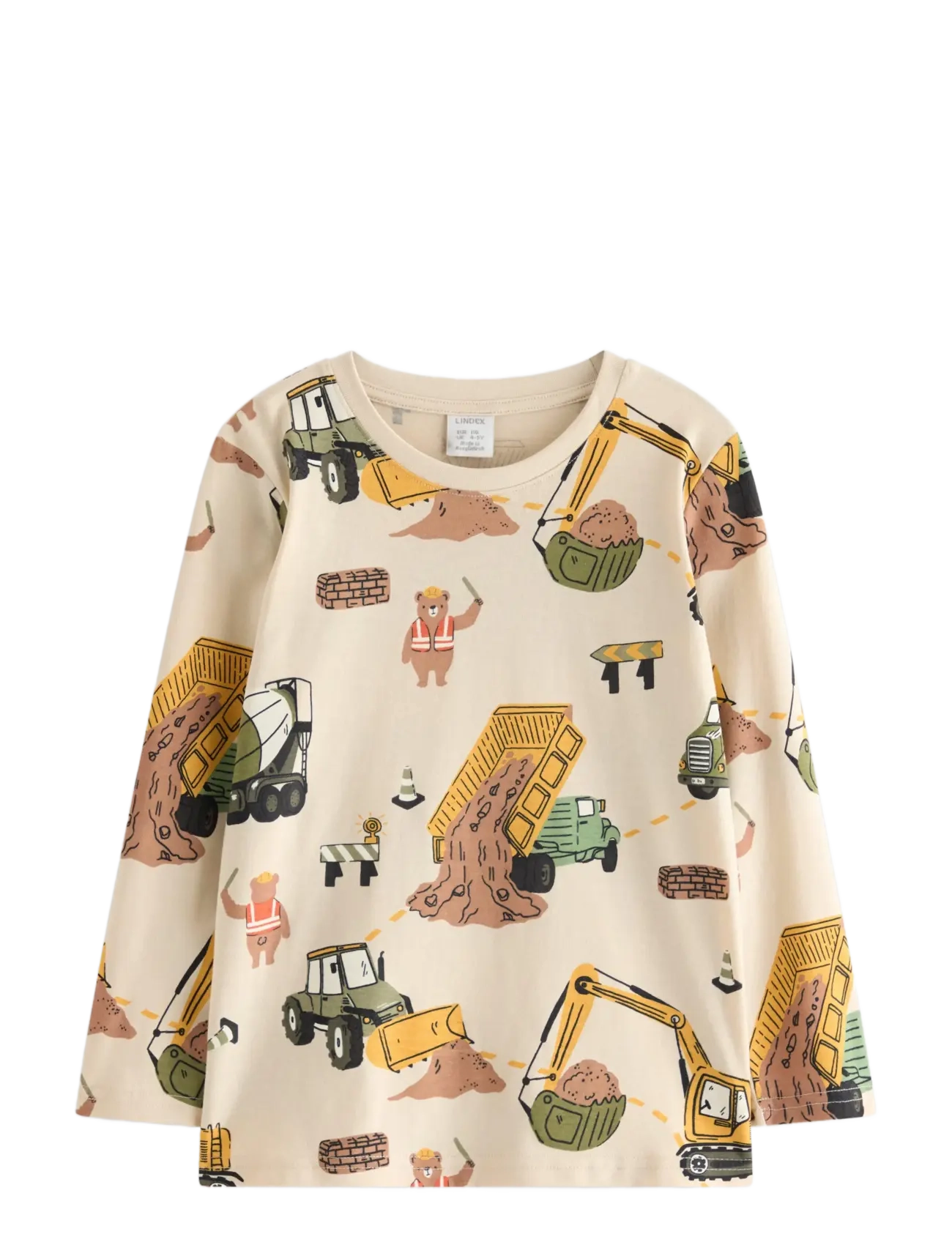 Lindex Long-sleeved top - Beebiriided - LIGHT BEIGE / beige