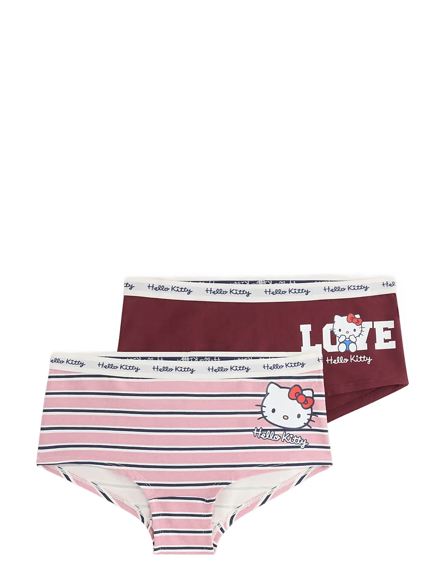 Lindex - Hello Kitty 2-pack hipster briefs - dark blue - 0