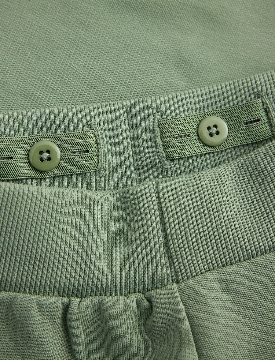 Lindex - Joggers with brushed inside - light khaki - 5