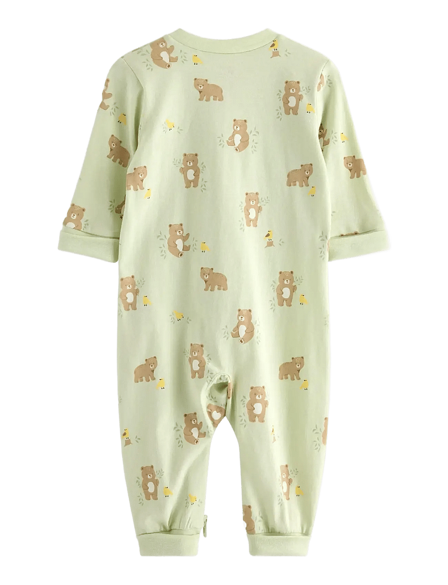 Lindex - Pyjamas - pidžaama-kombinesoonid - light dusty green - 1