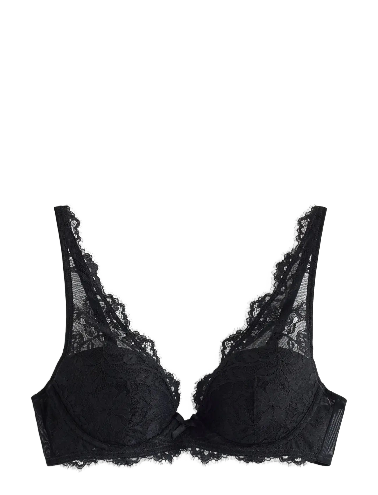 Lindex T-shirt bra - Modetrender - BLACK / black