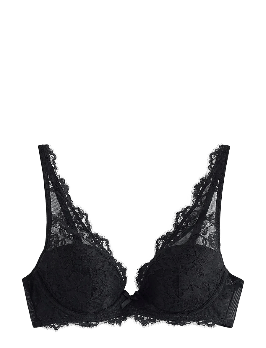 Lindex - T-shirt bra - t-shirt bhs - black - 1