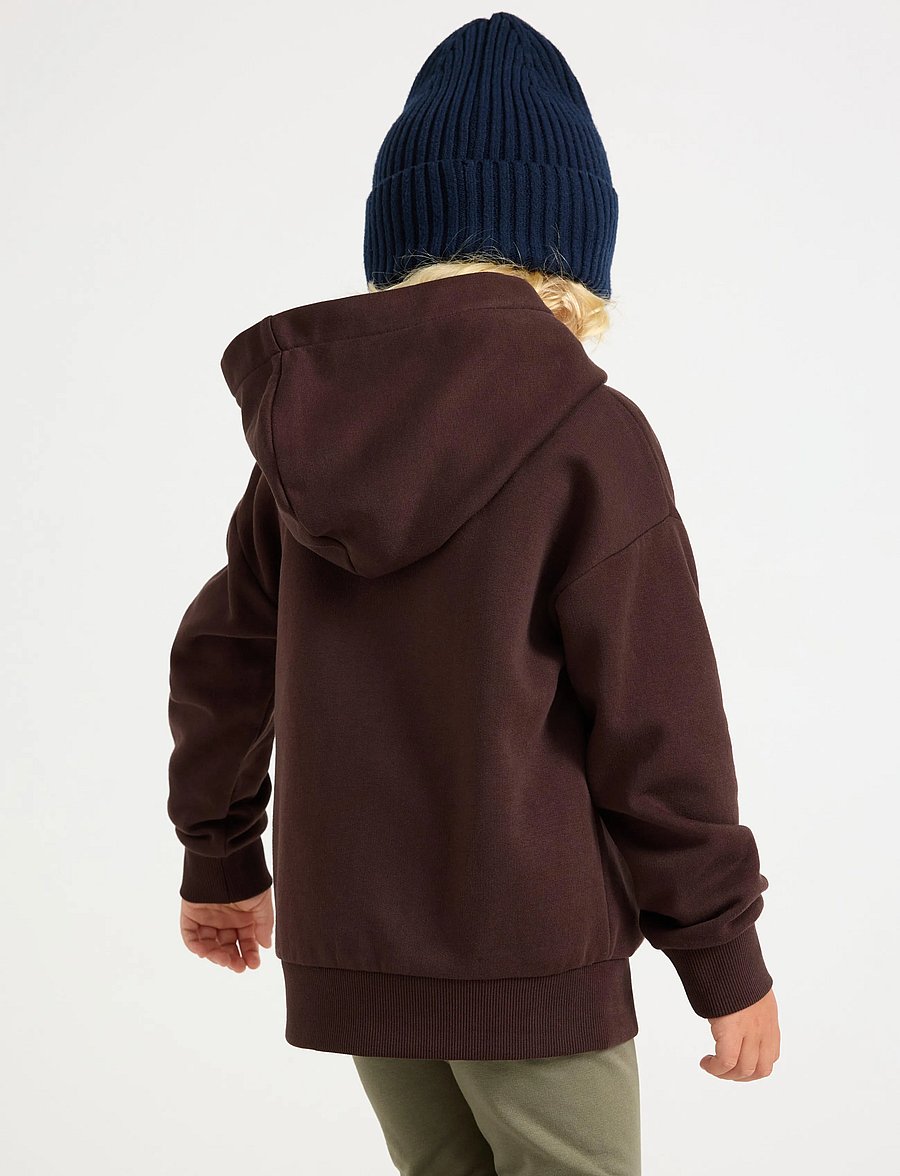 Lindex - Hoodie - kapuzenpullover - dark brown - 3