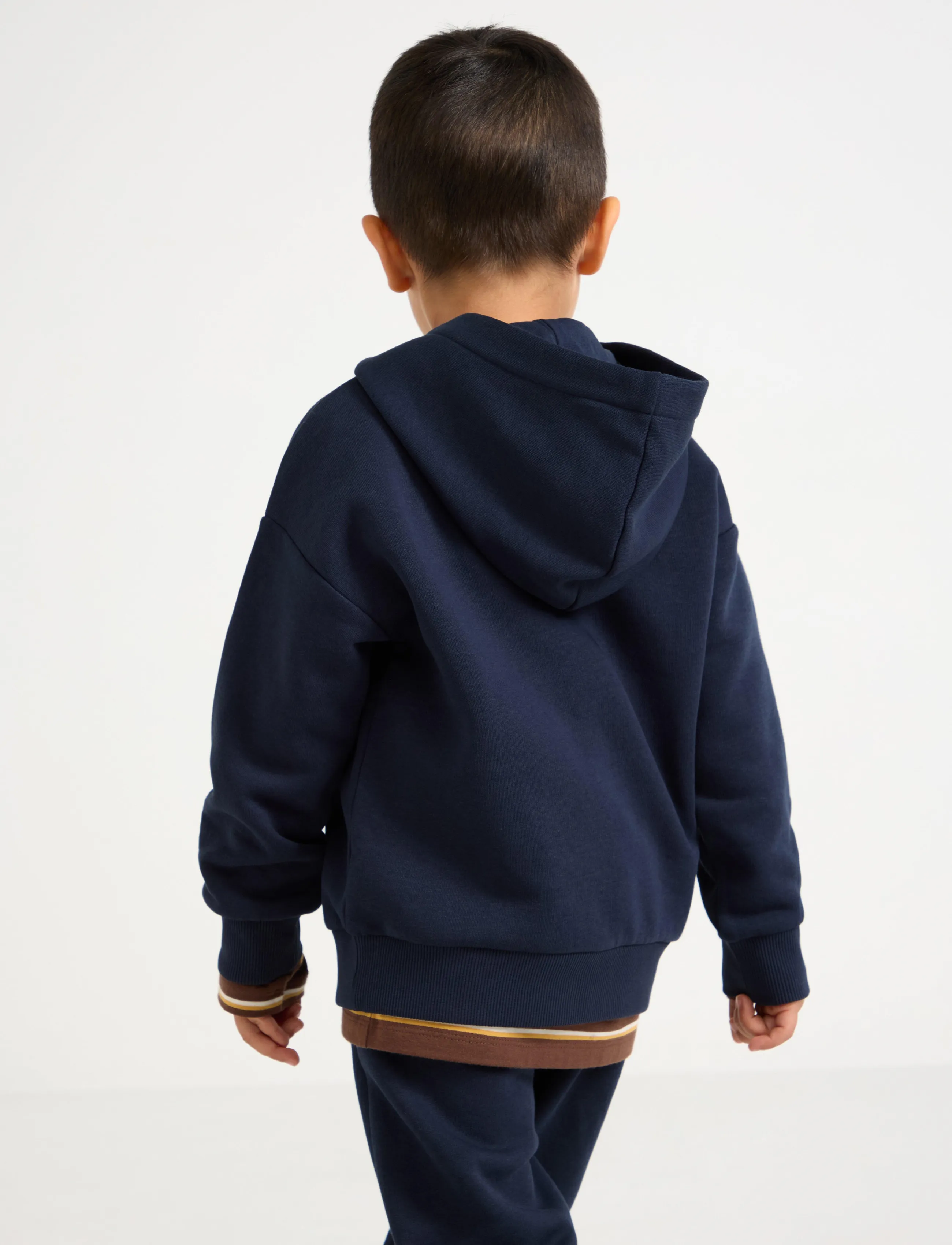 Lindex - Hoodie - kapuzenpullover - navy - 3