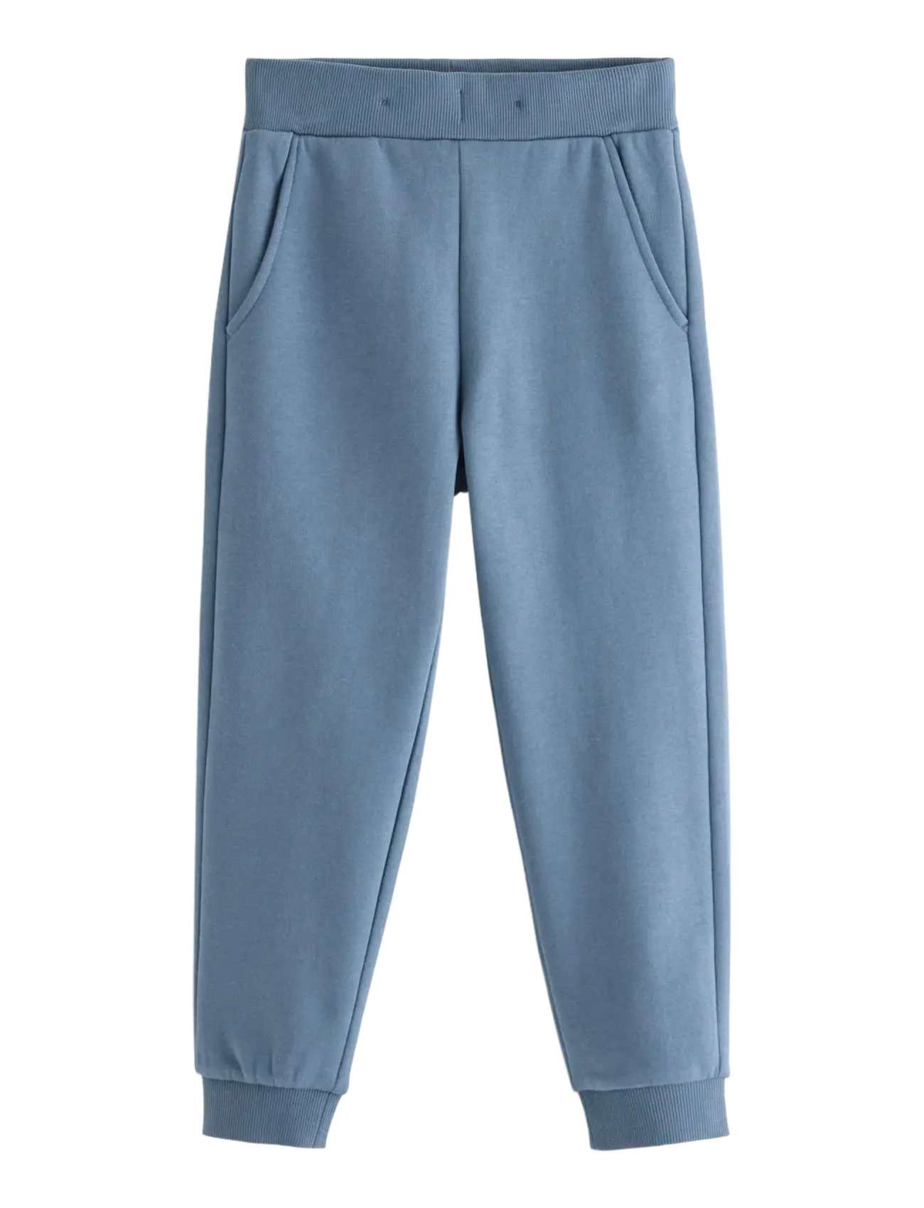 Lindex Joggers with brushed inside - Tøj - DARK DUSTY BLUE / blue