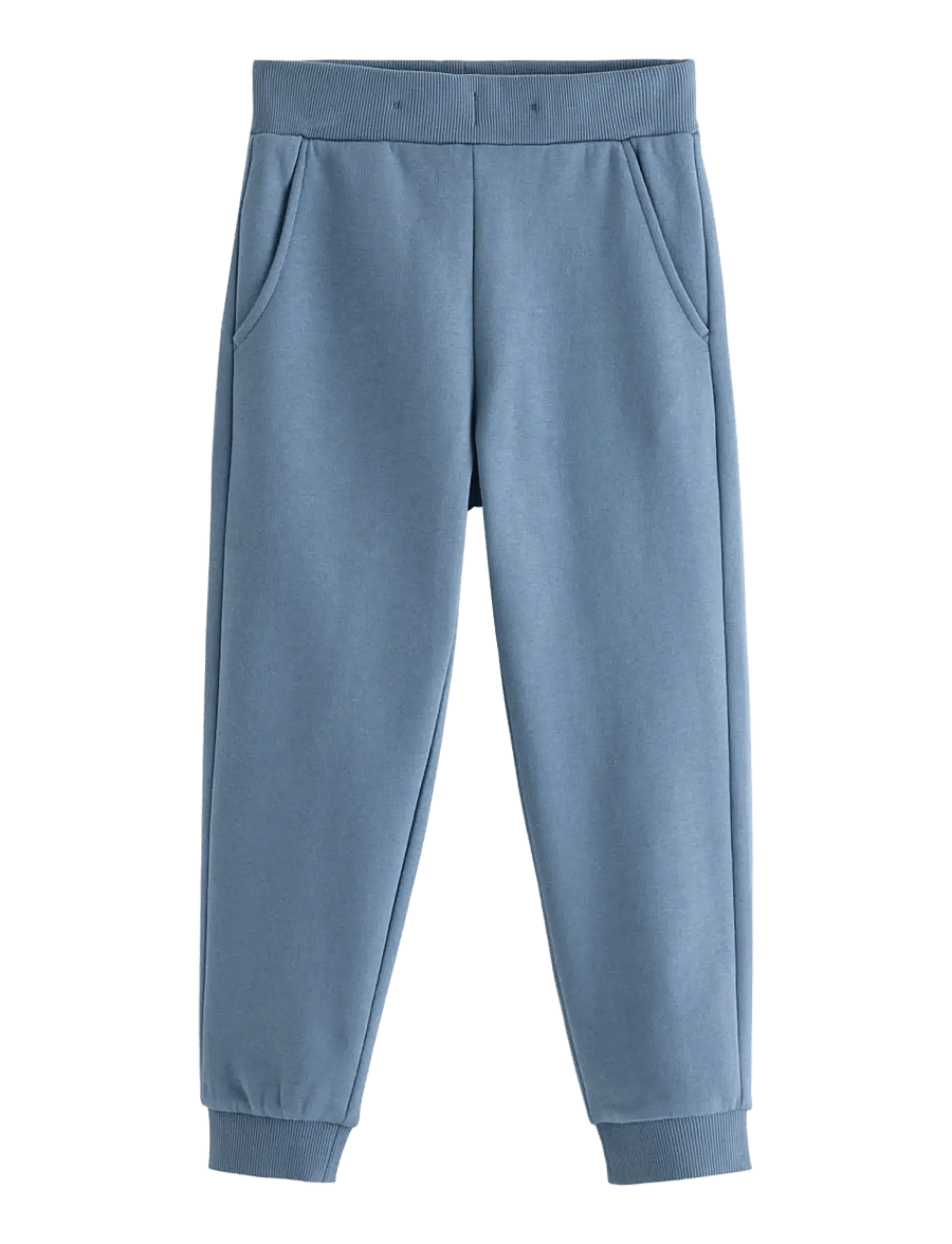 Lindex - Joggers with brushed inside - sweatpants - dark dusty blue - 1