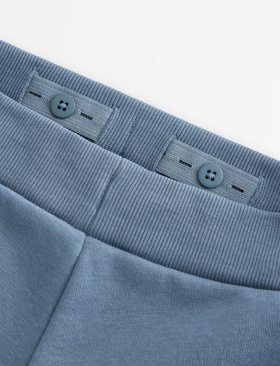 Lindex - Joggers with brushed inside - sweatpants - dark dusty blue - 5
