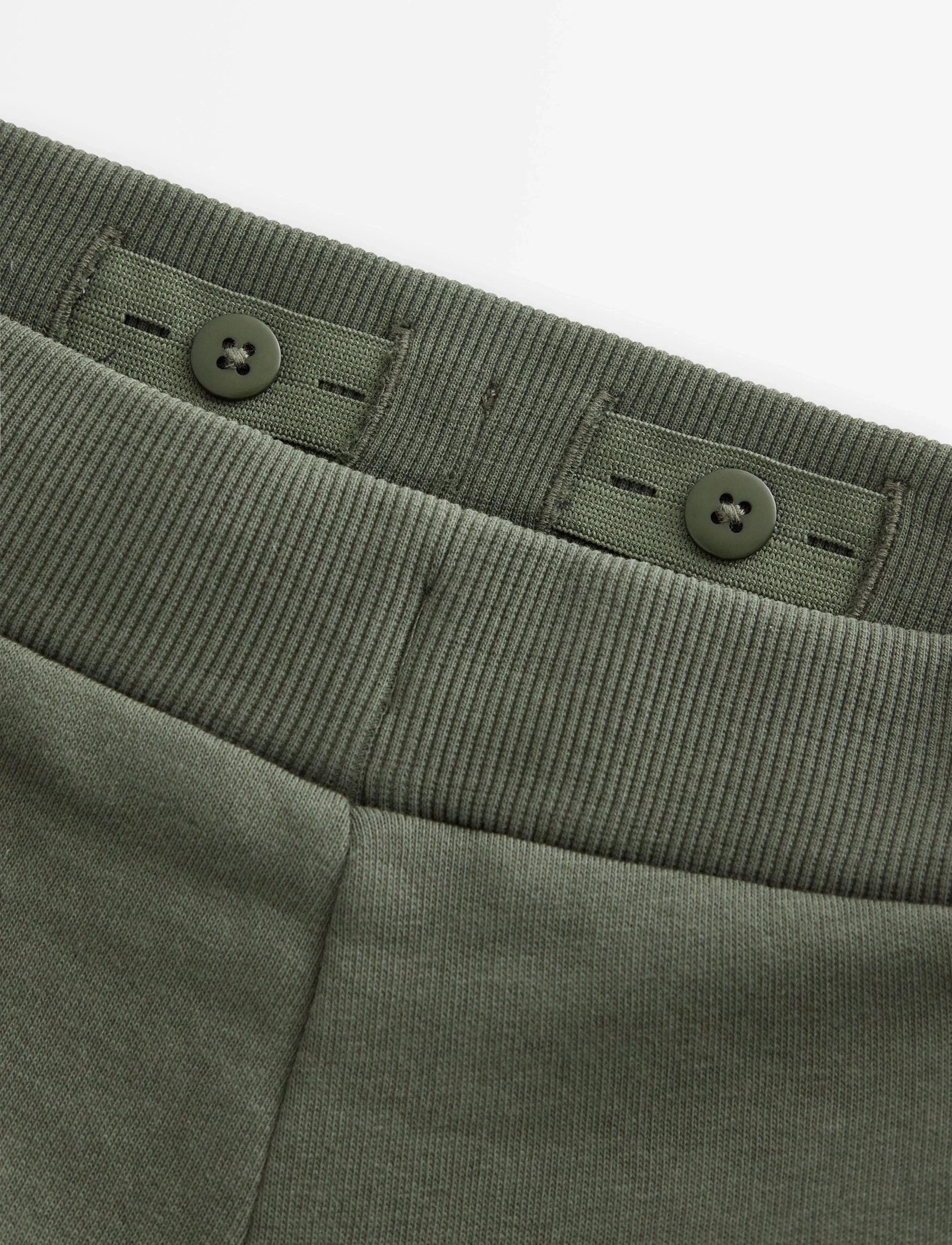 Lindex - Joggers with brushed inside - mjukisbyxor - dark khaki green - 5