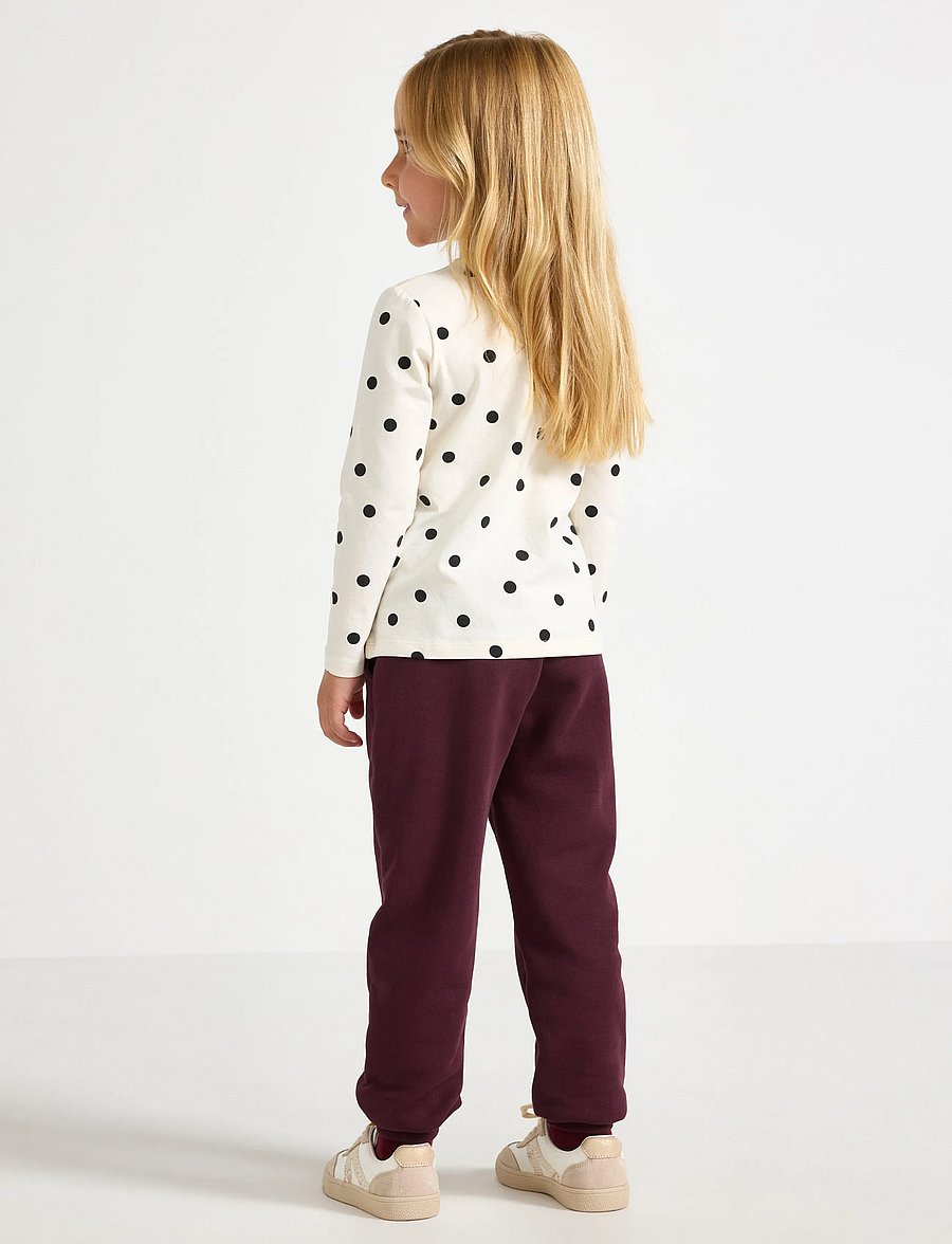 Lindex - Joggers with brushed inside - sweatpants - dark lilac - 3