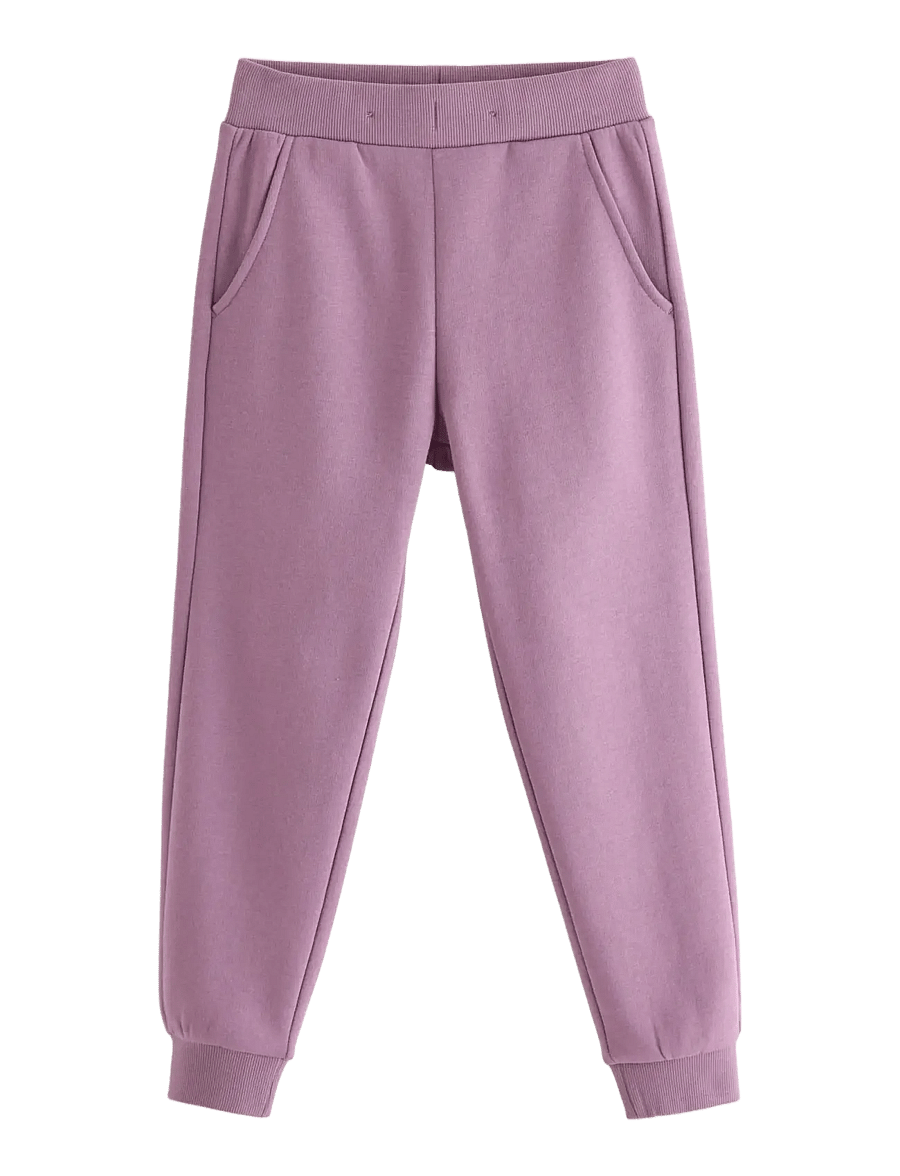Lindex - Joggers with brushed inside - dressipüksid - light dusty lilac - 0