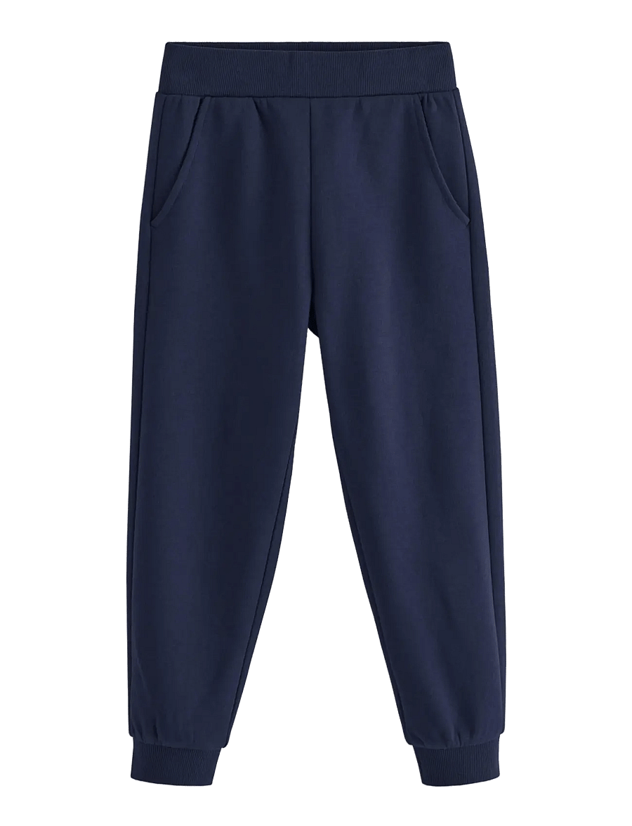 Lindex - Joggers with brushed inside - dressipüksid - navy - 0