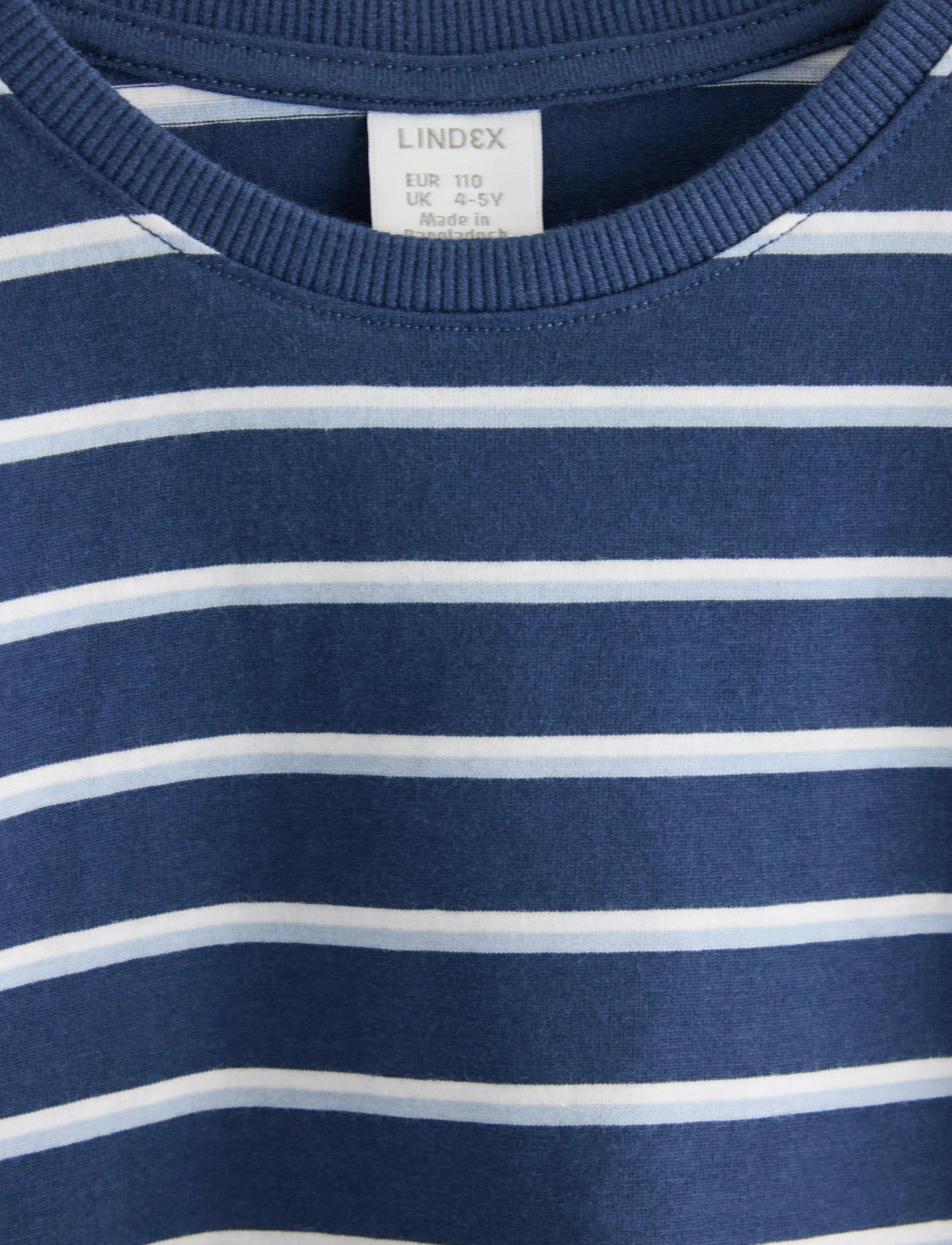 Lindex - Striped long-sleeved top - dark blue - 2
