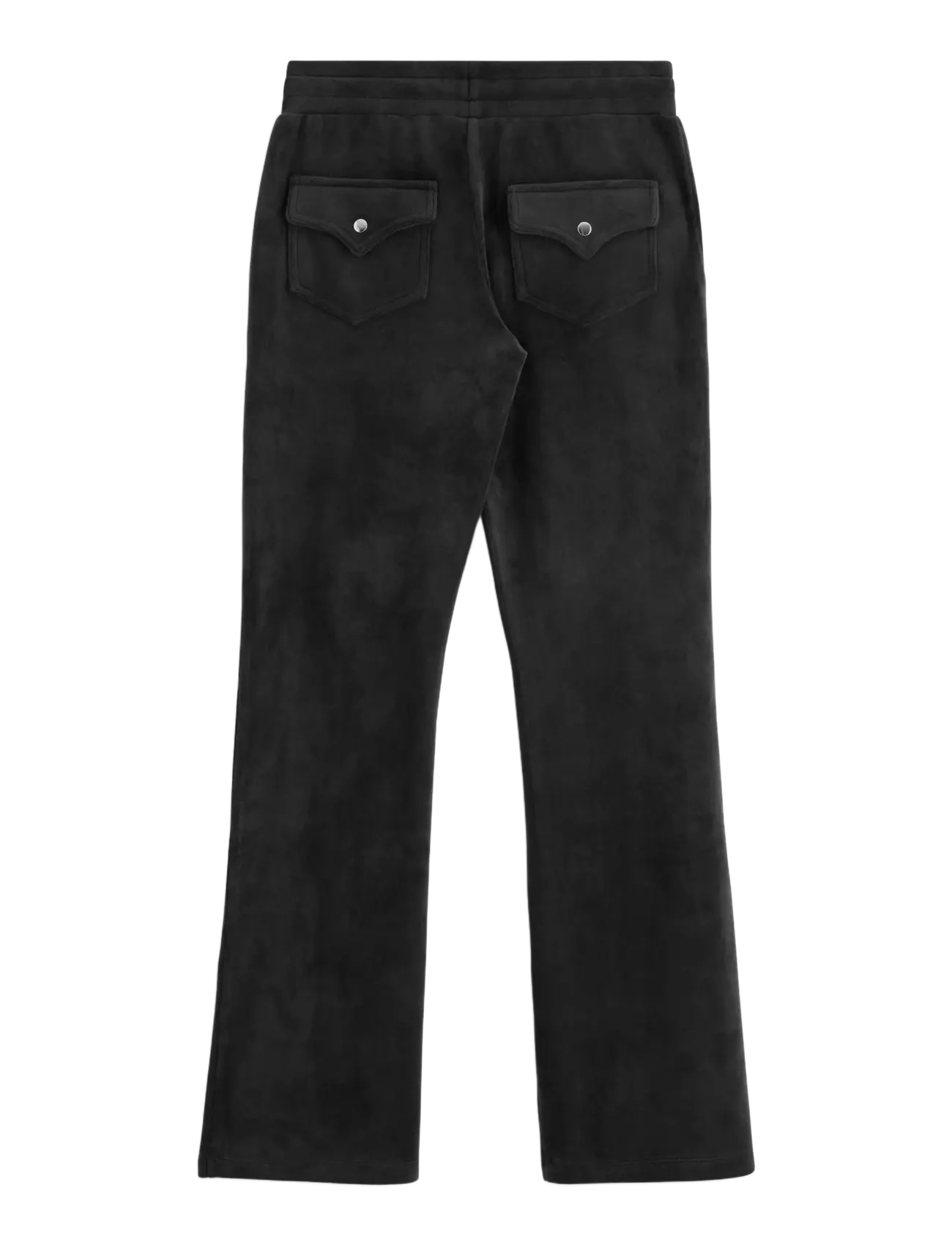 Lindex - Velour trousers - bukser - black - 1