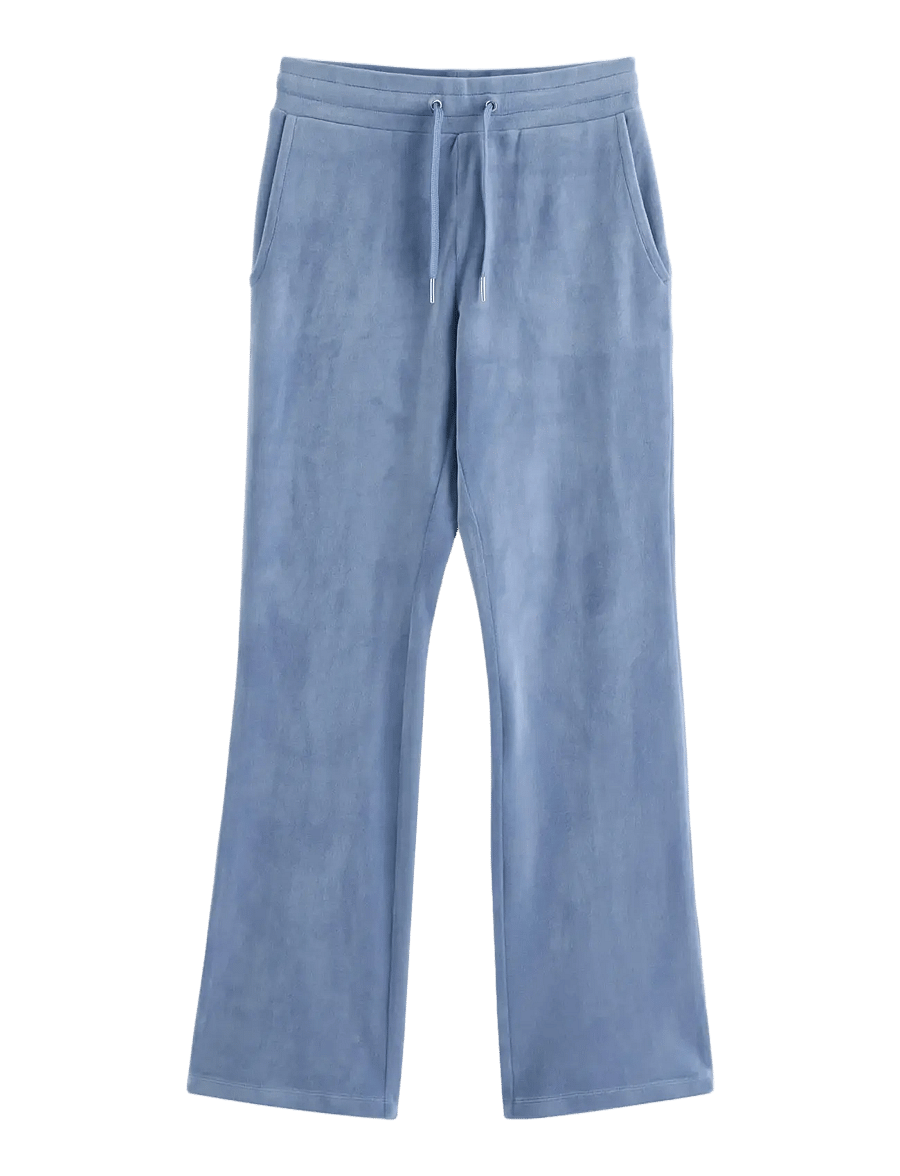 Lindex - Velour trousers - einkaufen nach alter von - blue - 0