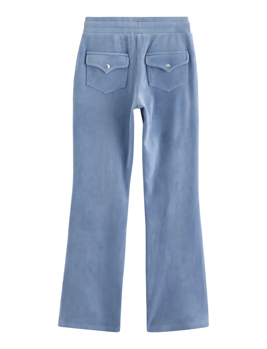Lindex - Velour trousers - einkaufen nach alter von - blue - 1