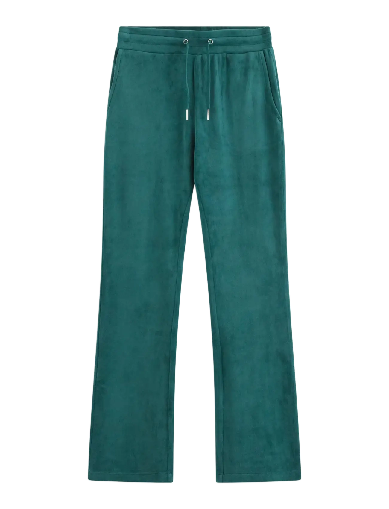 Lindex Velour trousers - Lindex - DARK DUSTY TURQUOISE / green