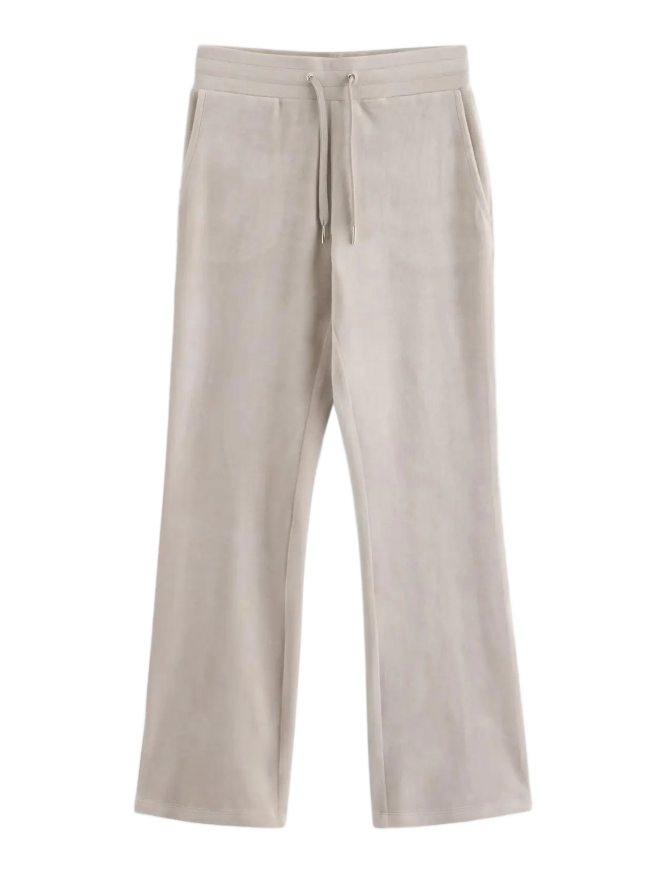 Lindex Velour trousers - Trousers - LIGHT GREY / grey