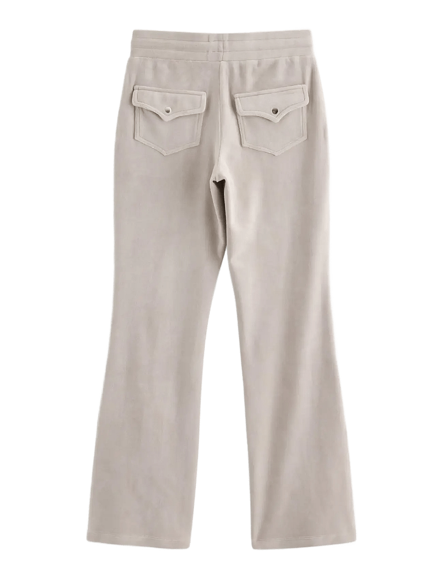 Lindex - Velour trousers - einkaufen nach alter von - light grey - 1