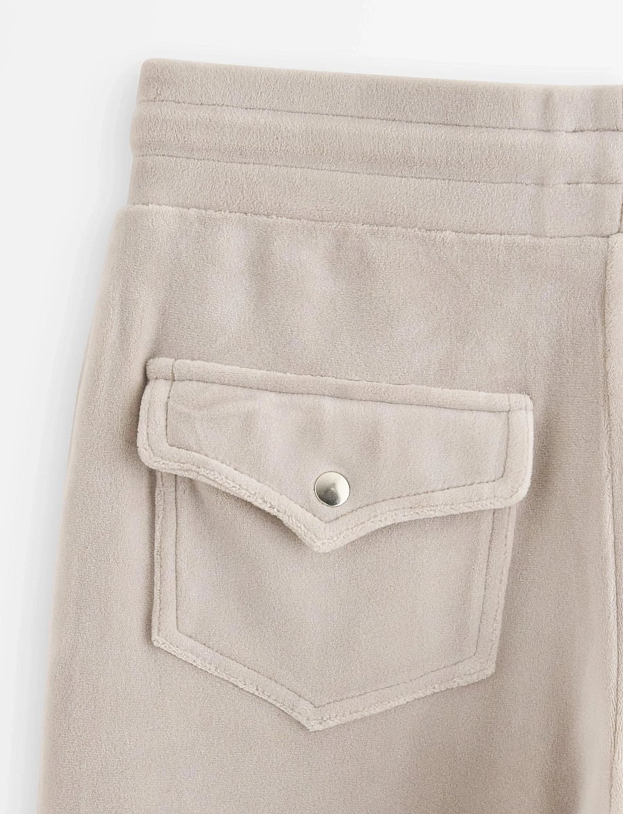 Lindex - Velour trousers - einkaufen nach alter von - light grey - 2