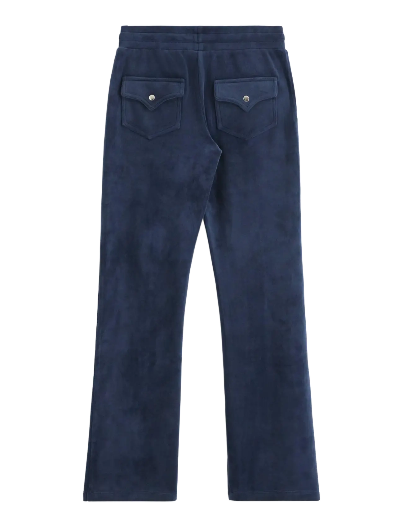 Lindex - Velour trousers - bukser - navy - 1