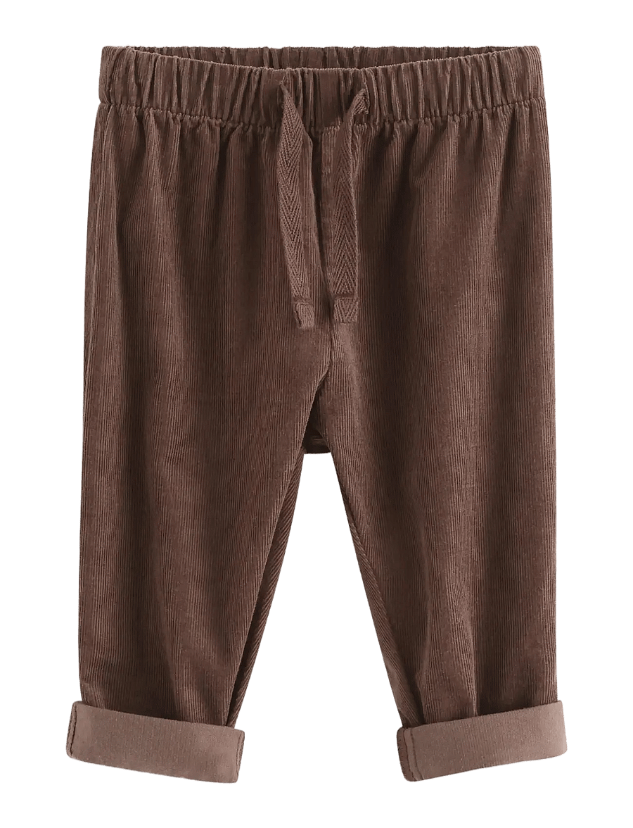 Lindex - Corduroy trousers - babyhosen - dark brown - 0