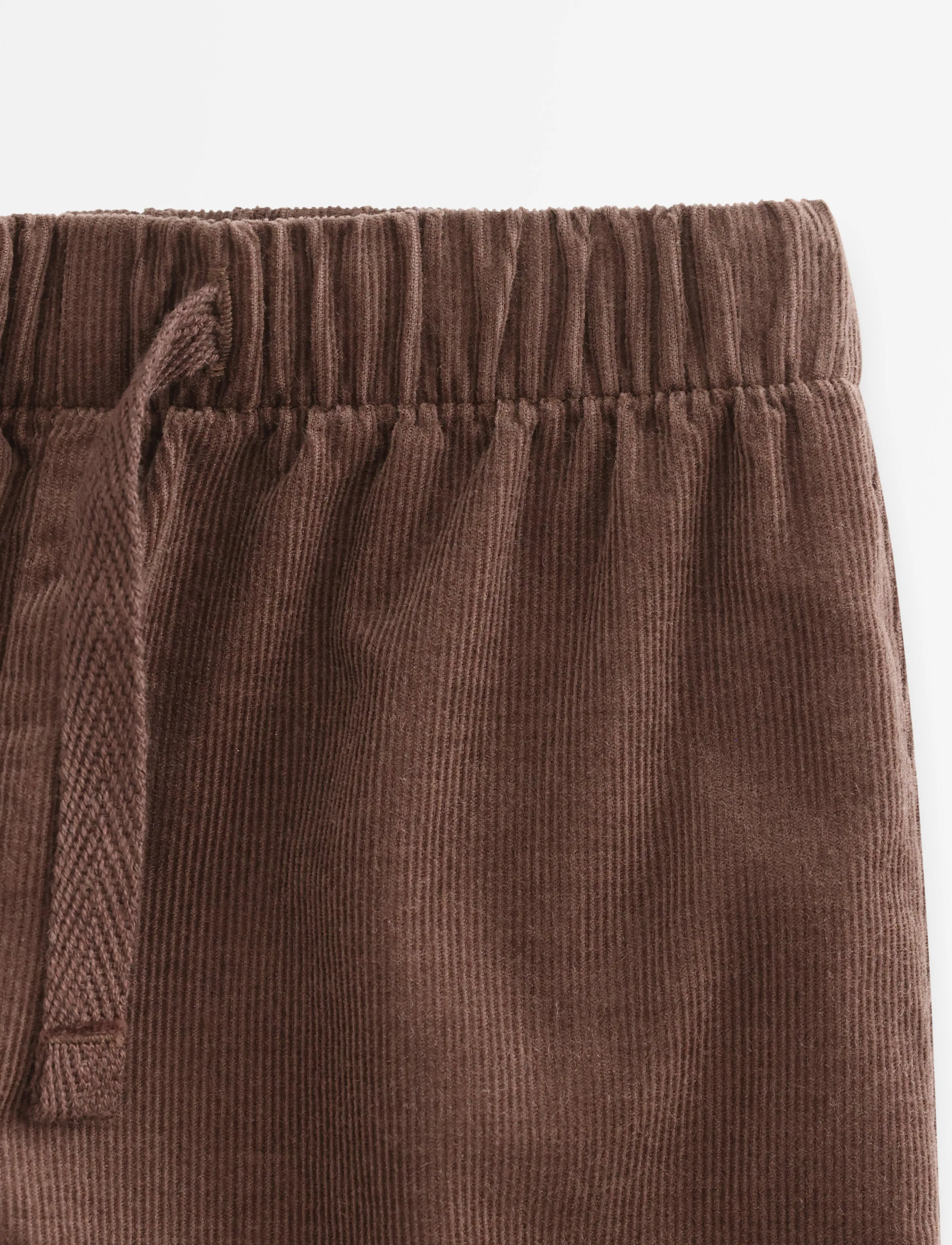 Lindex - Corduroy trousers - beebipüksid - dark brown - 2