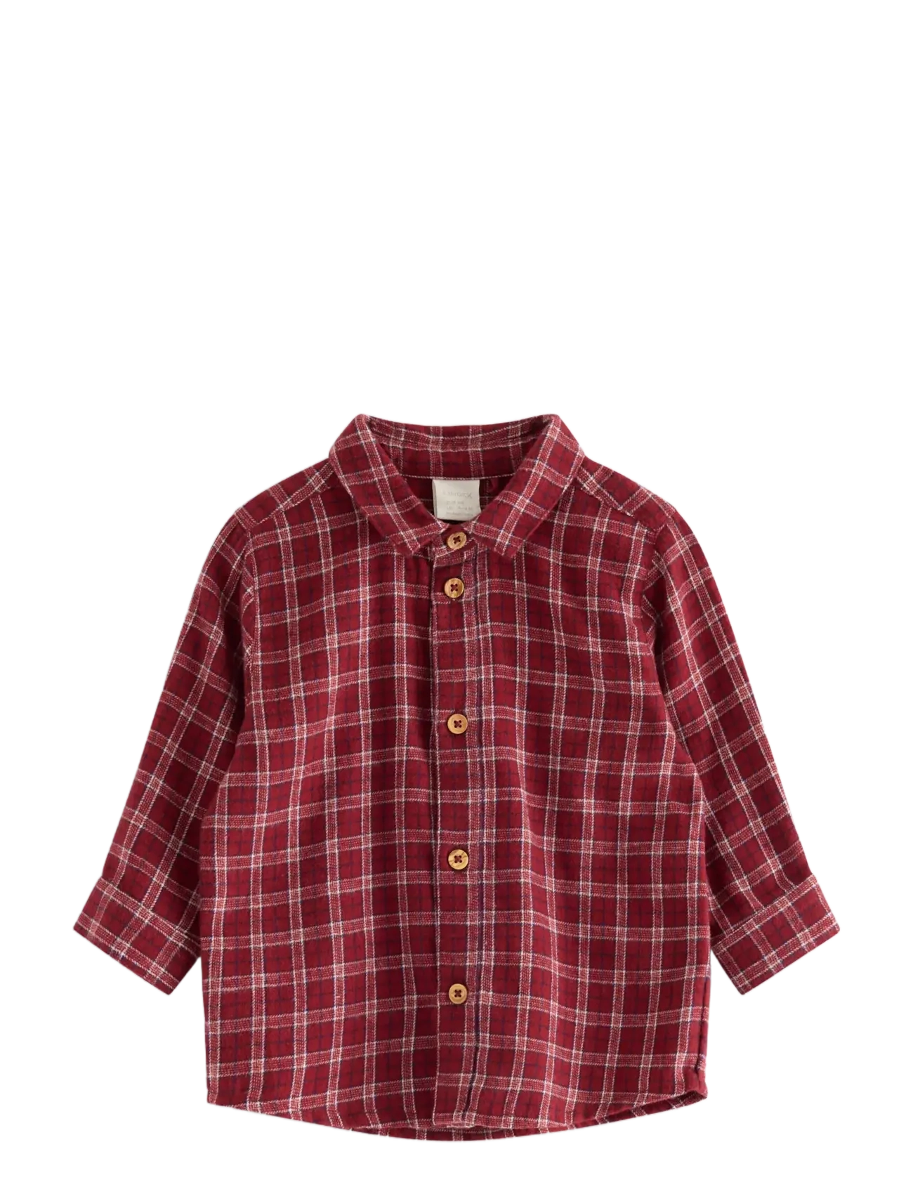 Lindex Long-sleeved flannel shirt - Neuheiten - DARK RED / burgundy