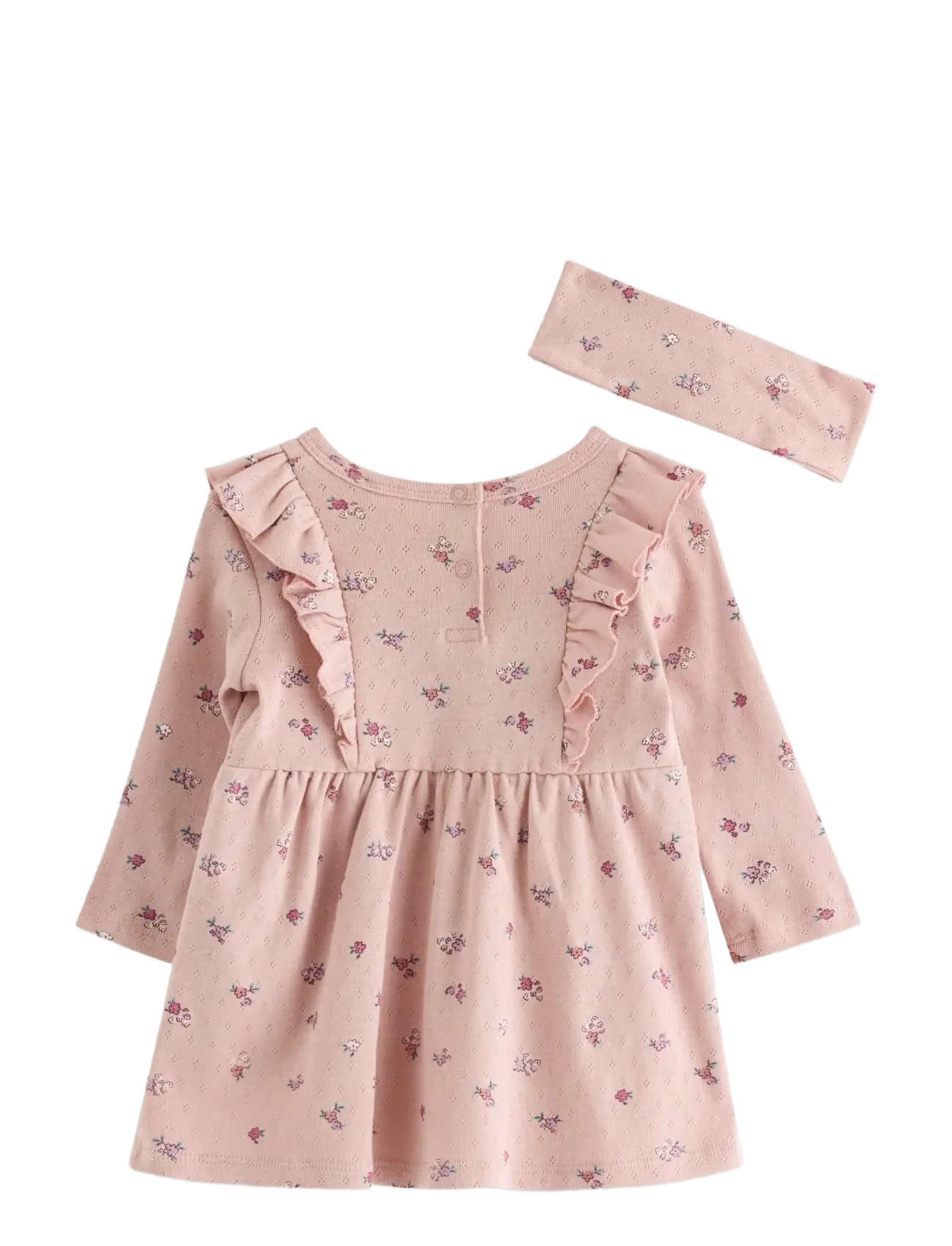 Lindex - Set with dress and headband - dusty pink - 1