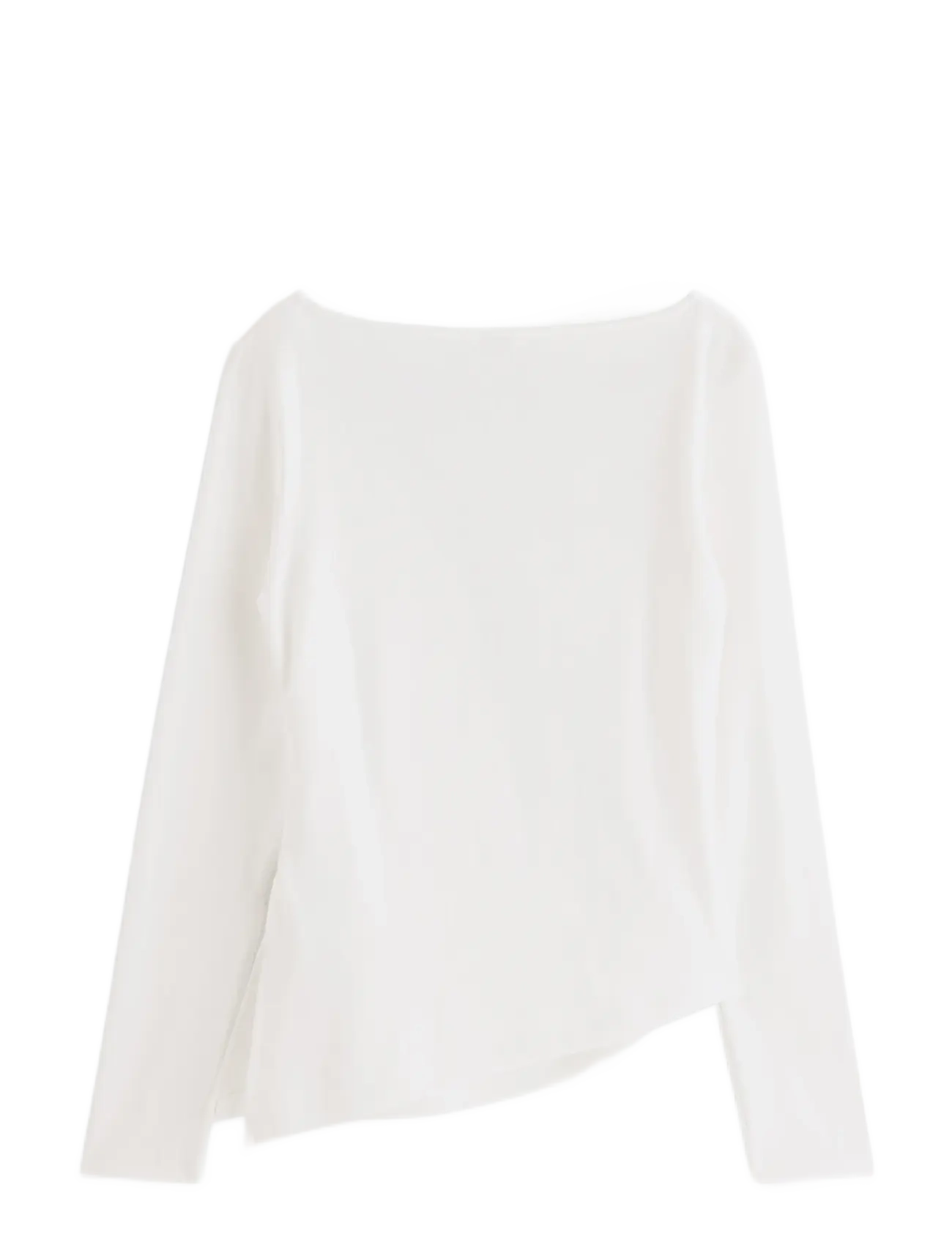 Lindex - Long-sleeved top with gatherings - langärmelig - off white - 2
