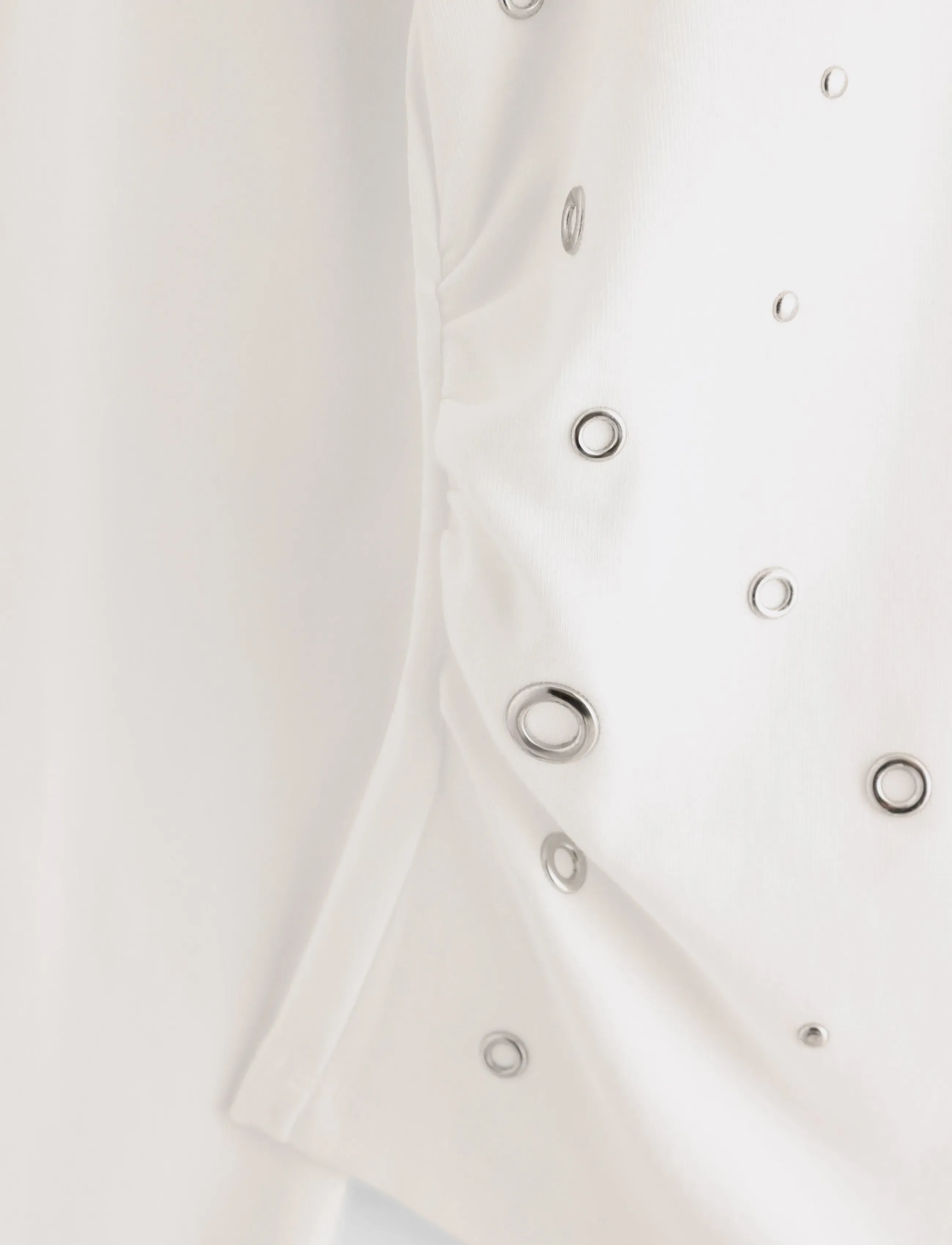 Lindex - Long-sleeved top with gatherings - langärmelig - off white - 5