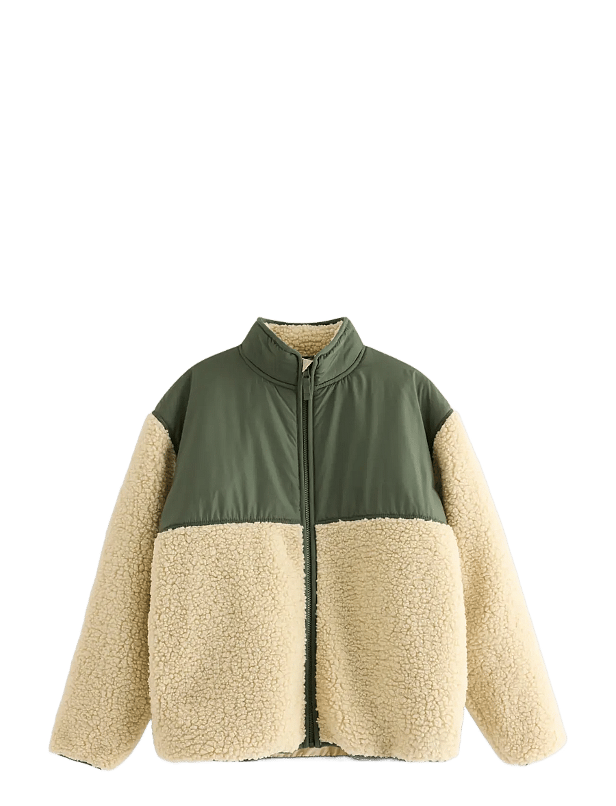 Lindex - Pile jacket - fleecejacken - light beige - 1