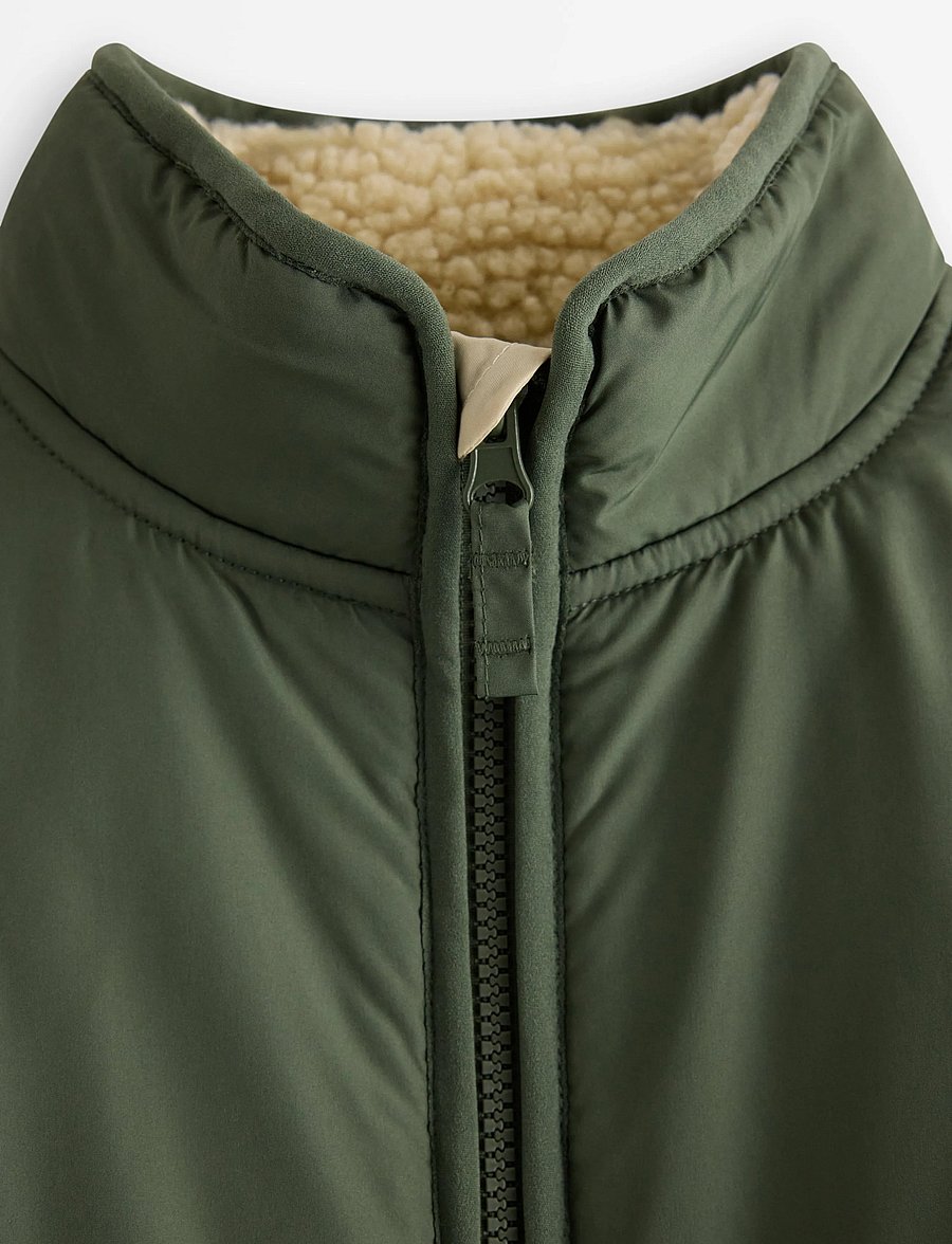 Lindex - Pile jacket - fleecejacken - light beige - 5