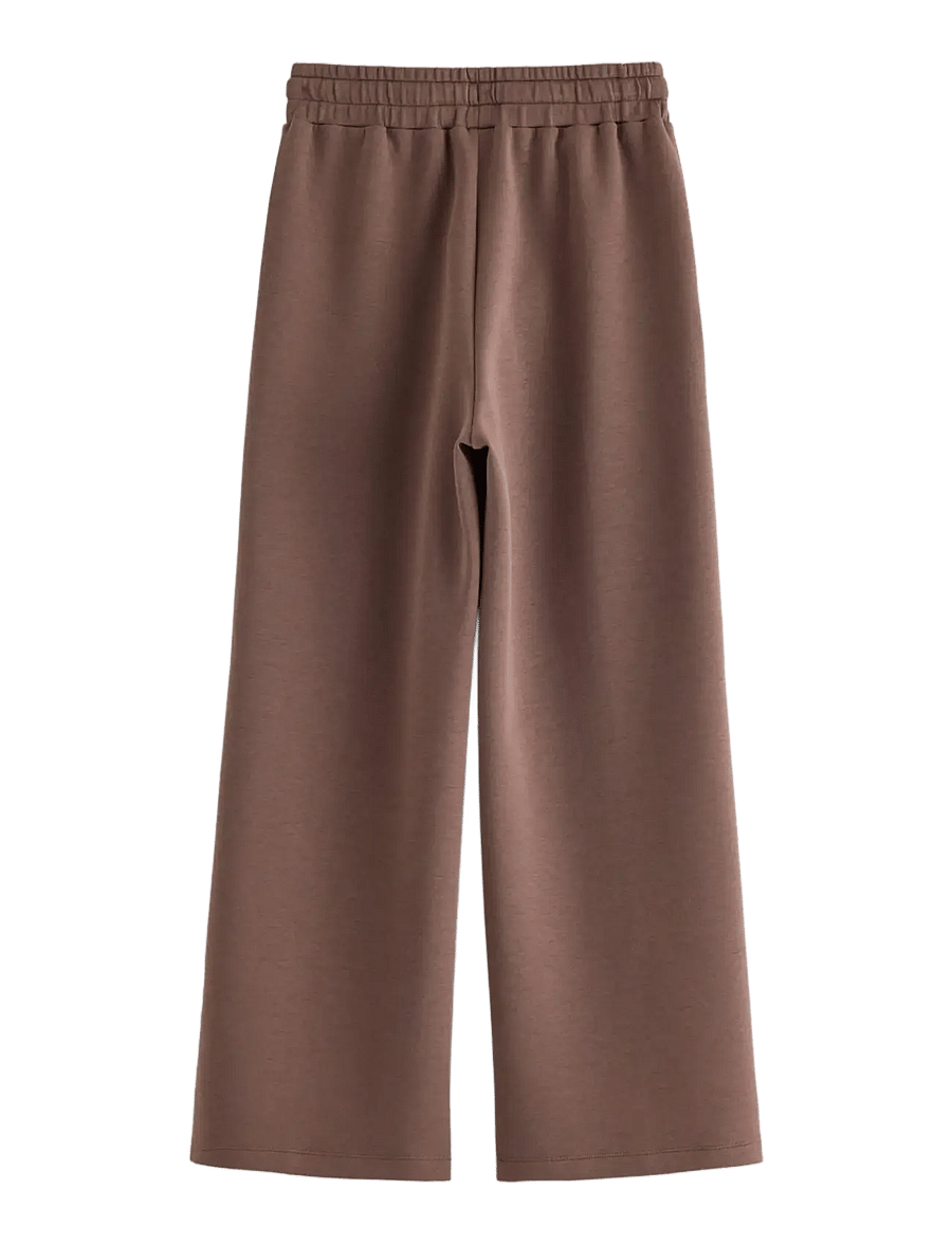 Lindex - Wide sweatpants - dark brown - 1