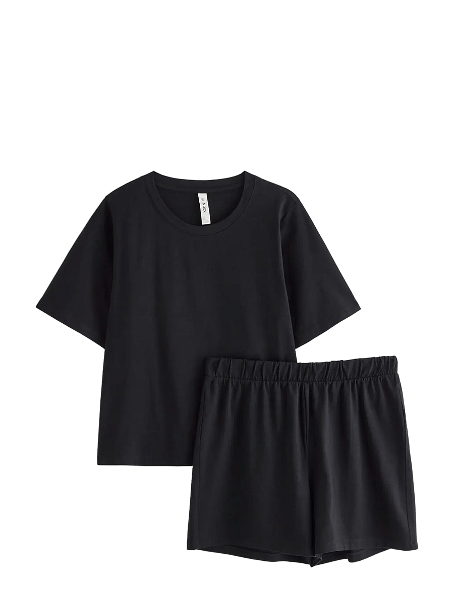 Lindex - COOLMAX® pyjama set - pižamos - black - 1