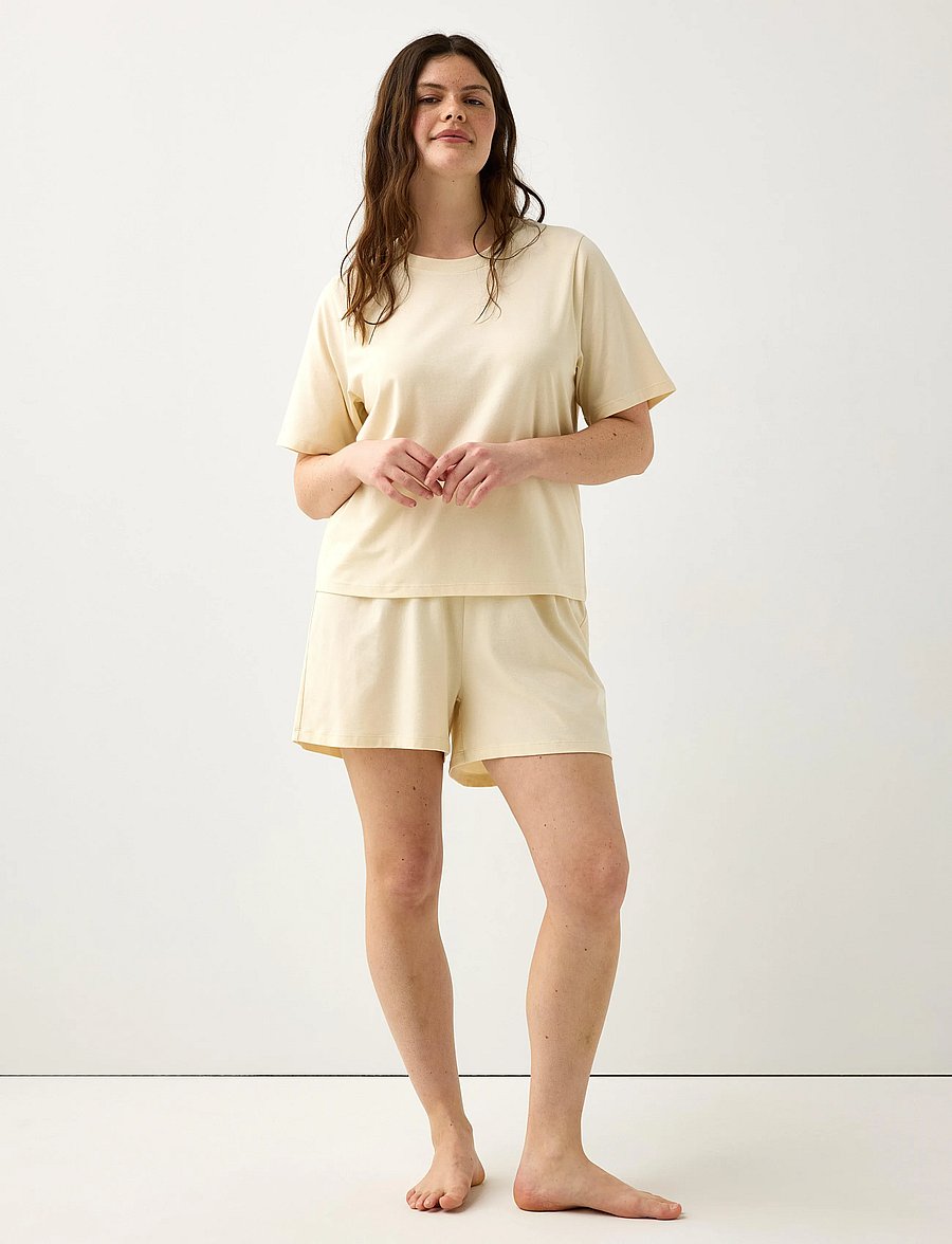 Lindex - COOLMAX® pyjama set - pyjamas - light beige - 0