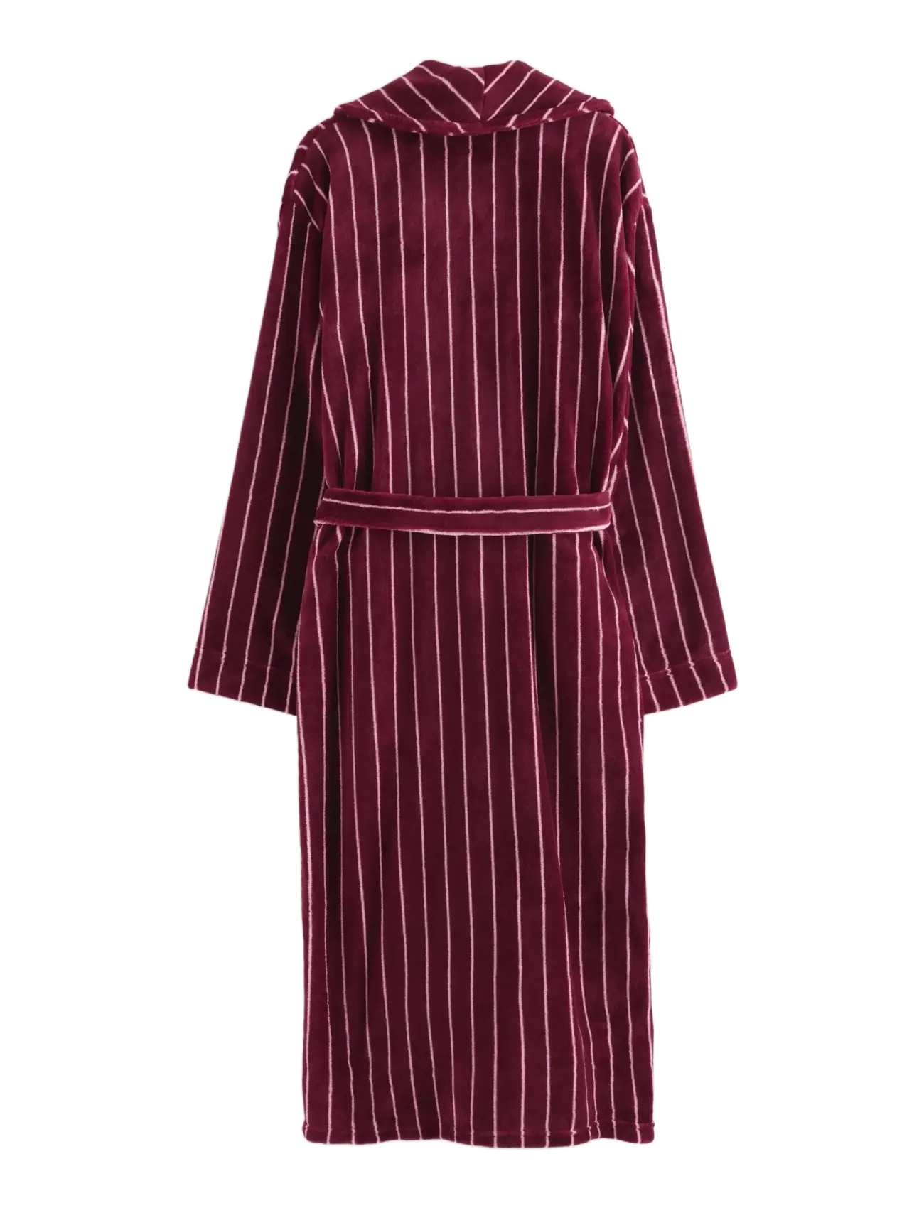 Lindex - Fleece robe - morgenkåber - dark dusty red - 1