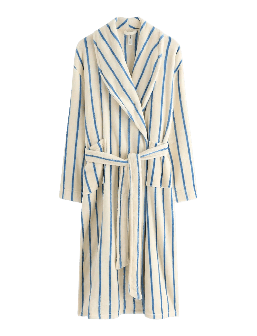 Lindex - Fleece robe - bademäntel - light blue - 1