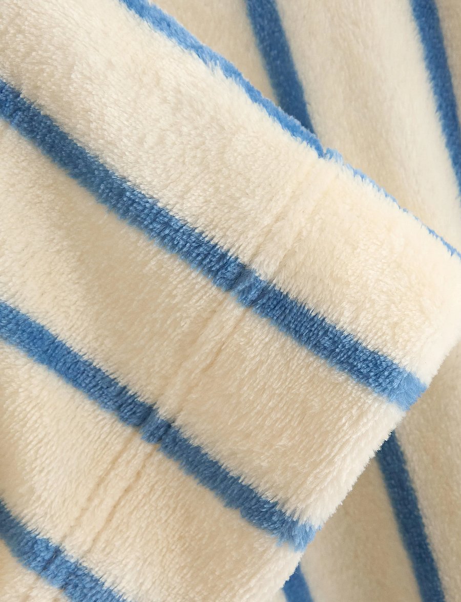 Lindex - Fleece robe - bademäntel - light blue - 5