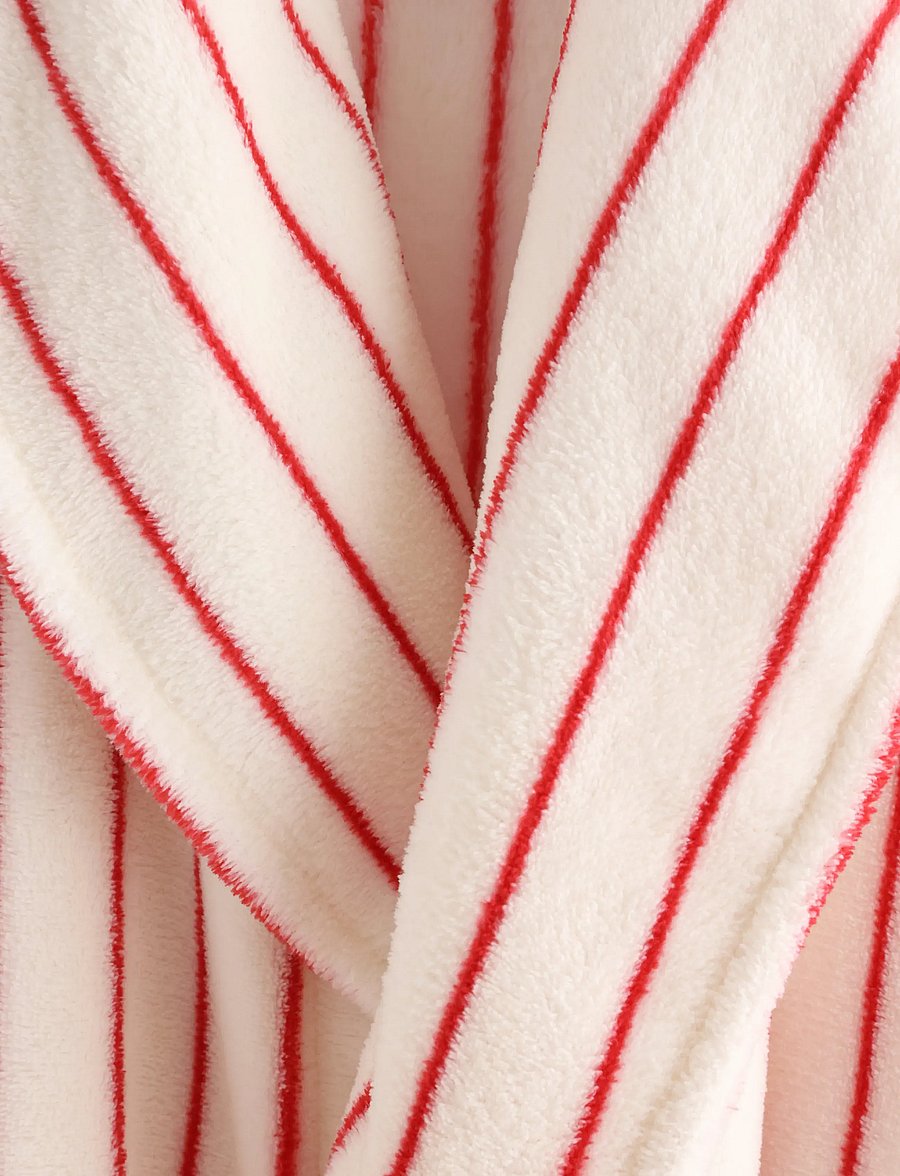 Lindex - Fleece robe - bademäntel - red - 2