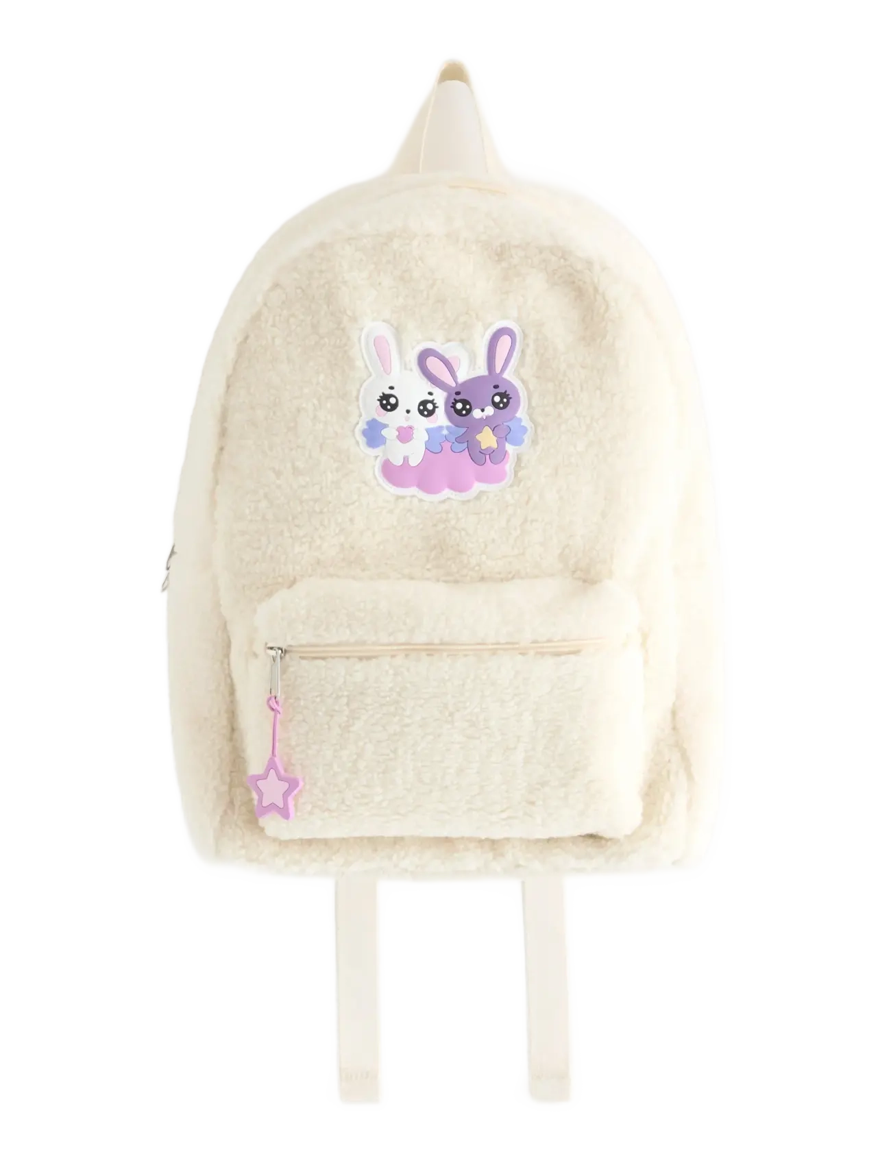Lindex Backpack, One Size, Bags, Creme - Backpacks, Kinder
