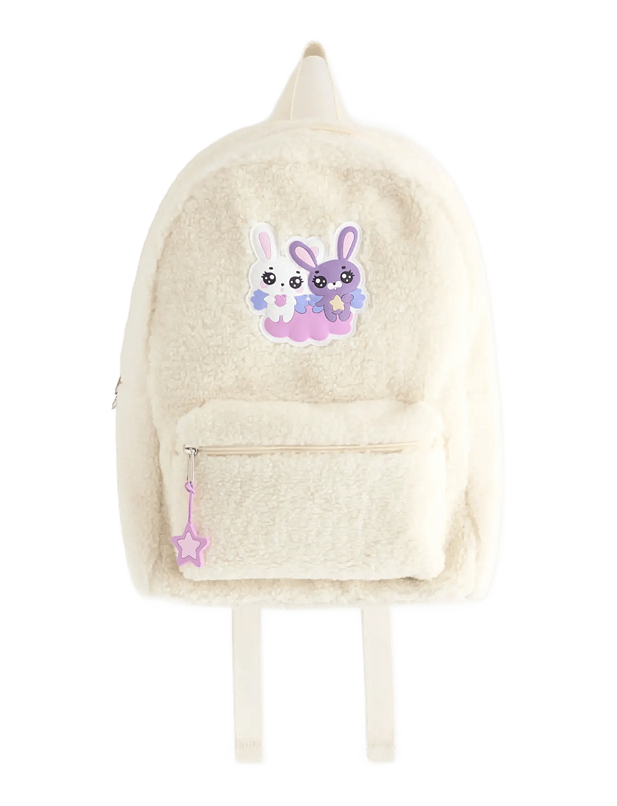 Lindex - Backpack - rygsække - light dusty white - 0