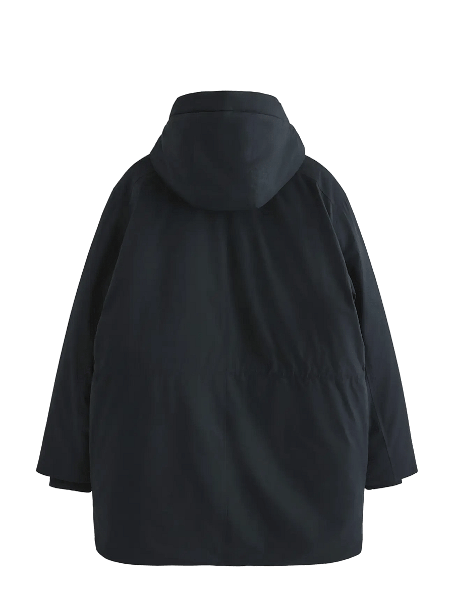 Lindex - Padded parka - vinterjackor - black - 1