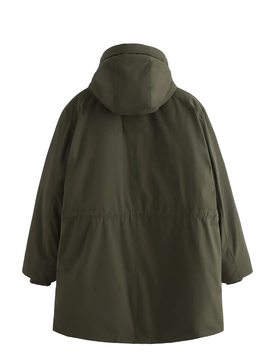 Lindex - Padded parka - winterjacken - dark dusty green - 1
